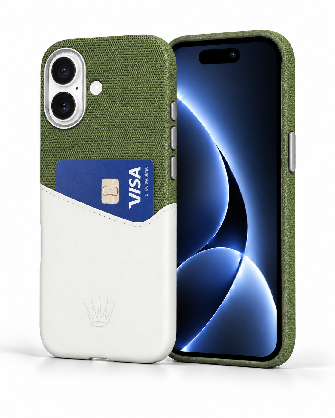 Nova Iphone 16 Deri Kartlıklı Telefon Kılıfı Yeşil-Beyaz Iphone 16 KılıfıWATCHOFROYALnovaNova Iphone 16 Deri Kartlıklı Telefon Kılıfı Yeşil-Beyaz 