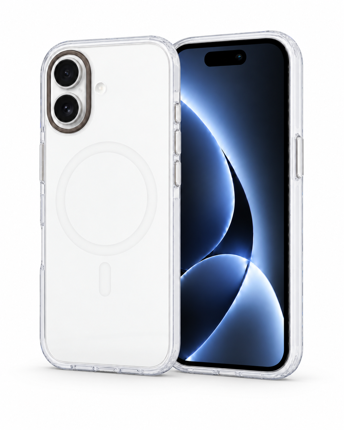 Onyx  Iphone 16 Beyaz Kılıf Magsafe Özellikli Şeffaf Sert Pc Embos Kılıf+Kamera Koruyucu16WATCHOFROYALOnyx Onyx  Iphone 16 Beyaz Kılıf Magsafe Özellikli Şeffaf Sert Pc Embos Kılıf+Kamera Koruyucu