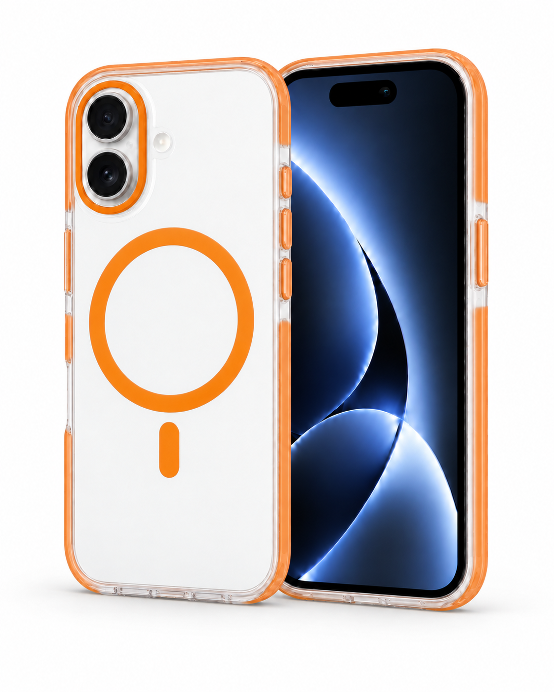 Onyx  Iphone 16 Turuncu Kılıf Manyetik Özellikli Şeffaf Sert Pc Embos Kılıf+Kamera KoruyucuIphone 16 KılıfıWATCHOFROYALOnyx Onyx  Iphone 16 Turuncu Kılıf Manyetik Özellikli Şeffaf Sert Pc Embos Kılıf+Kamera Koruyucu