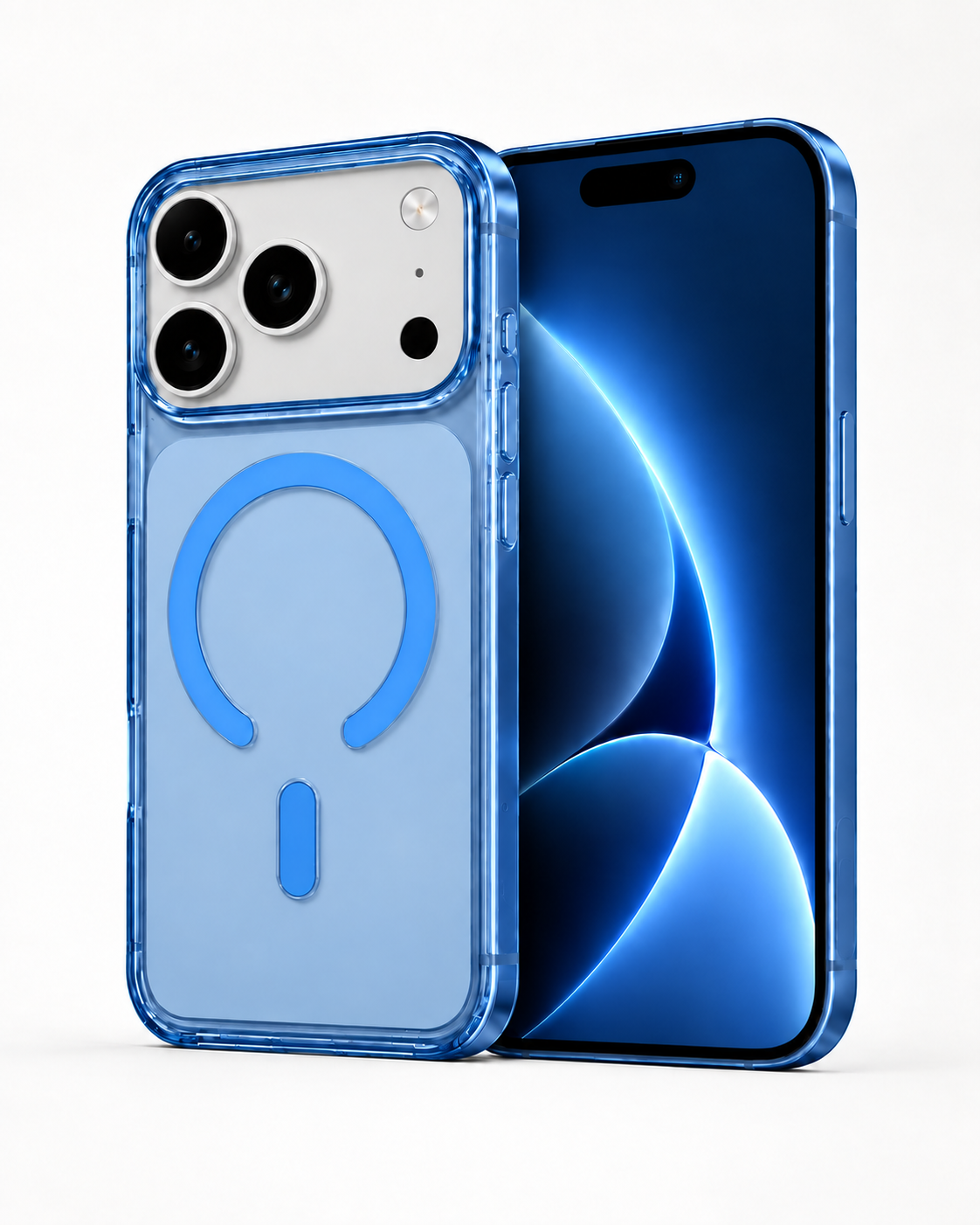 ClearCase Blue iPhone 18 Pro Manyetik Şeffaf Kılıfiphone 17 proWATCHOFROYALclearCase18promaxClearCase Blue iPhone 18 Pro Manyetik Şeffaf Kılıf