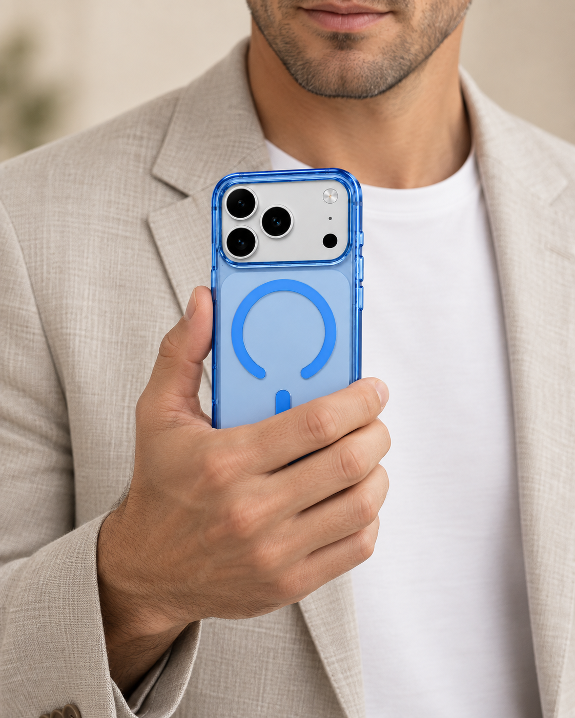 ClearCase Blue iPhone 18 Pro Manyetik Şeffaf Kılıfiphone 17 proWATCHOFROYALclearCase18proClearCase Blue iPhone 18 Pro Manyetik Şeffaf Kılıf