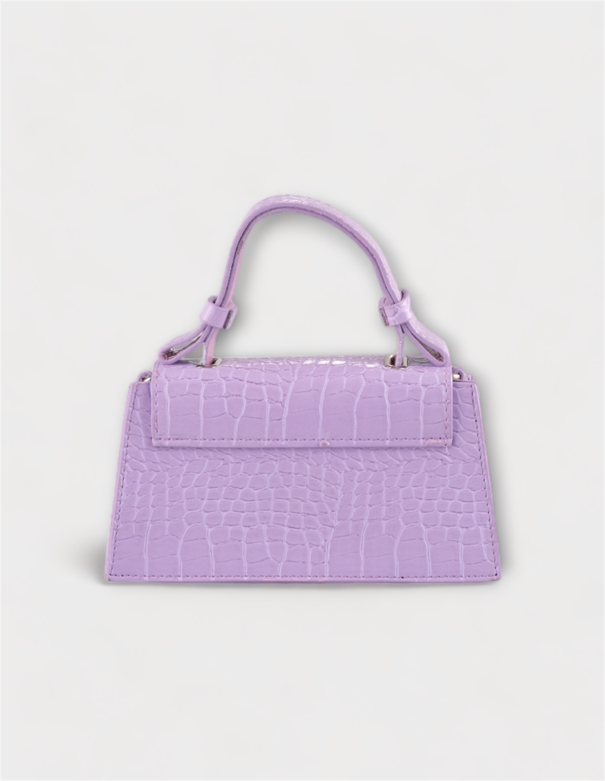 Lila Kadın Kroko Desenli Mini El ve Çapraz Askılı Çanta ALESSİAWomen BagWATCHOFROYALALESSİALila Kadın Kroko Desenli Mini El ve Çapraz Askılı Çanta ALESSİA