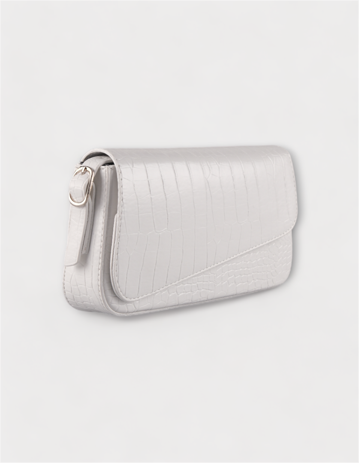 Kadın Çantası Desenli Beyaz Çapraz Kesim Omuz Çantası SashaWomen BagWATCHOFROYALSASHAKadın Çantası Desenli Beyaz Çapraz Kesim Omuz Çantası Sasha