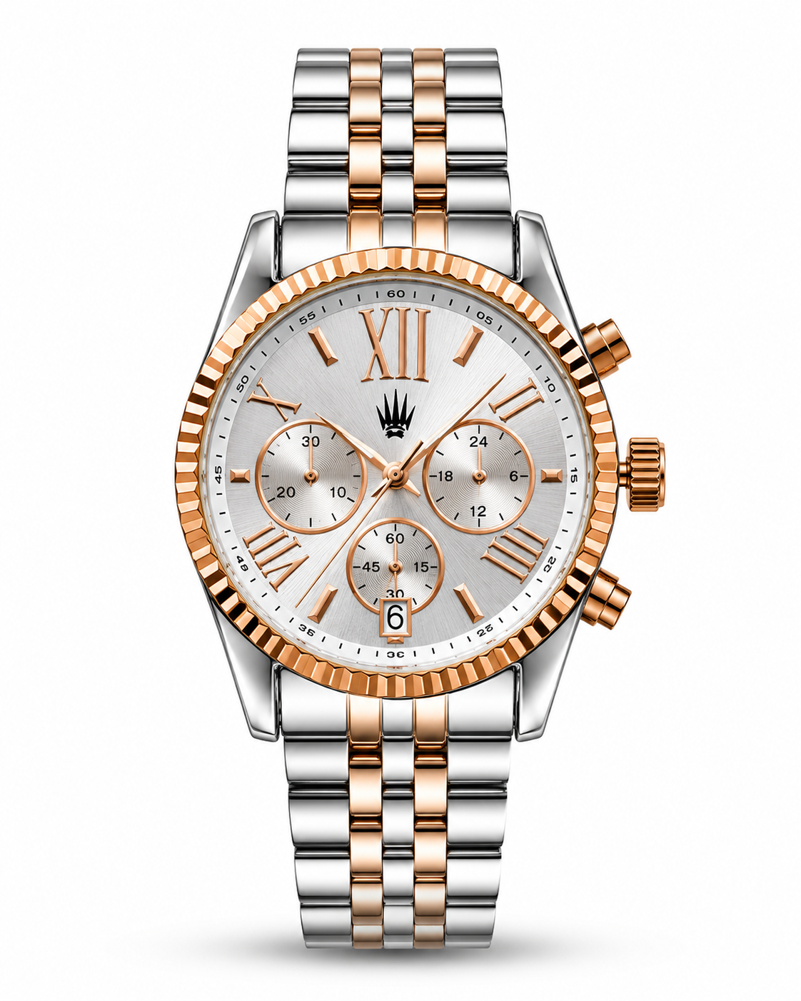 Aurum Silver Gold White Kadın Çelik Kol Saati   WatchesWATCHOFROYALAurumAurum Silver Gold White Kadın Çelik Kol Saati   