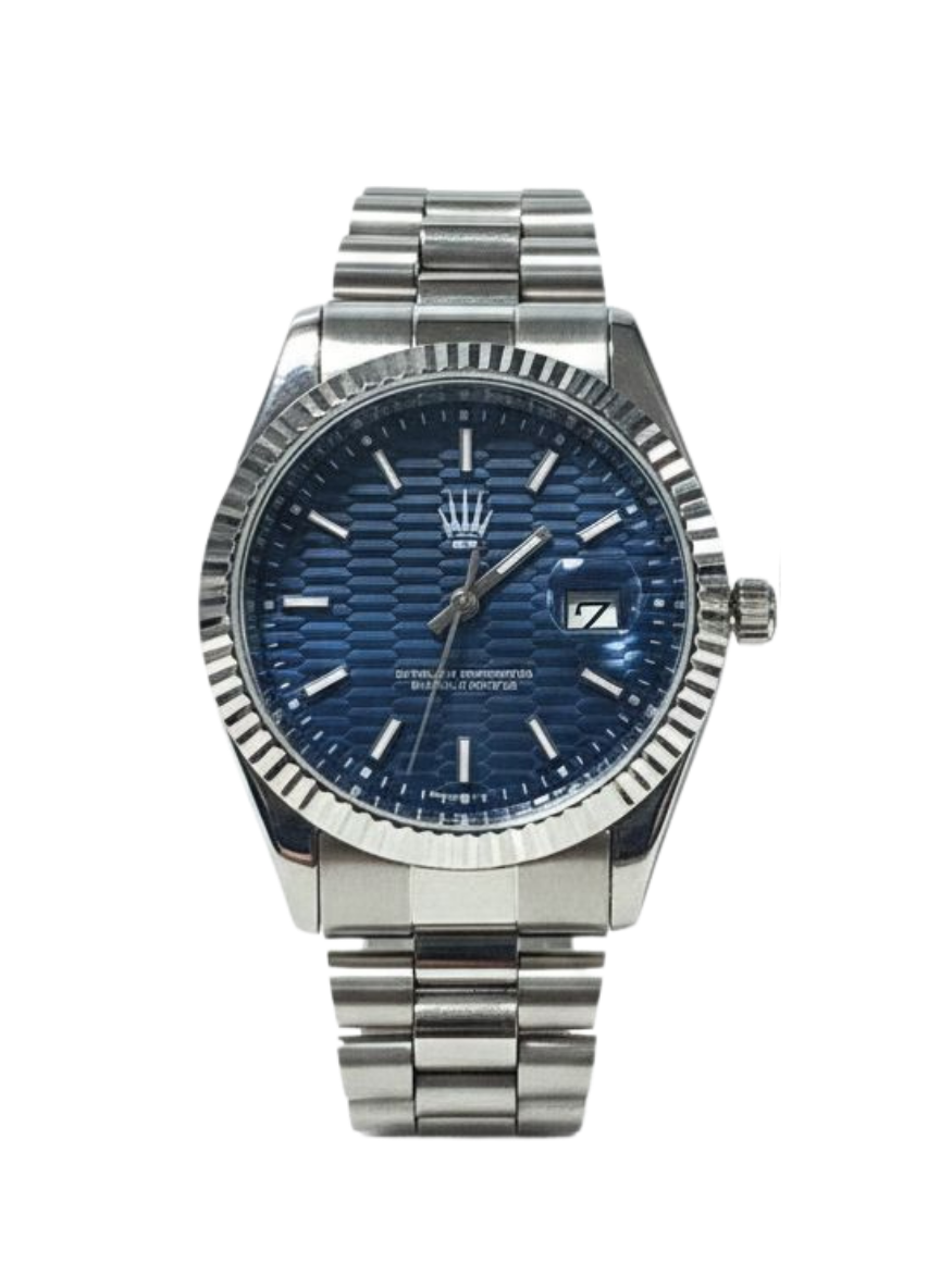 Coral Luxe Silver Lacivert Çelik Kol Saati   WatchesWATCHOFROYALCoralCoral Luxe Silver Lacivert Çelik Kol Saati   