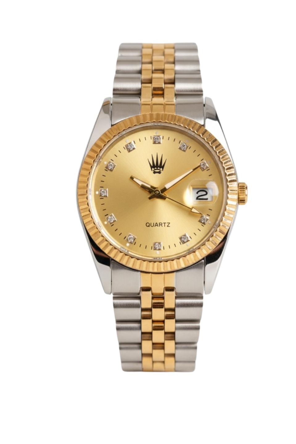 Elyra Silver Gold Yellow Kadın Çelik Kol Saati   Kadın SaatWATCHOFROYALElyraElyra Silver Gold Yellow Kadın Çelik Kol Saati   