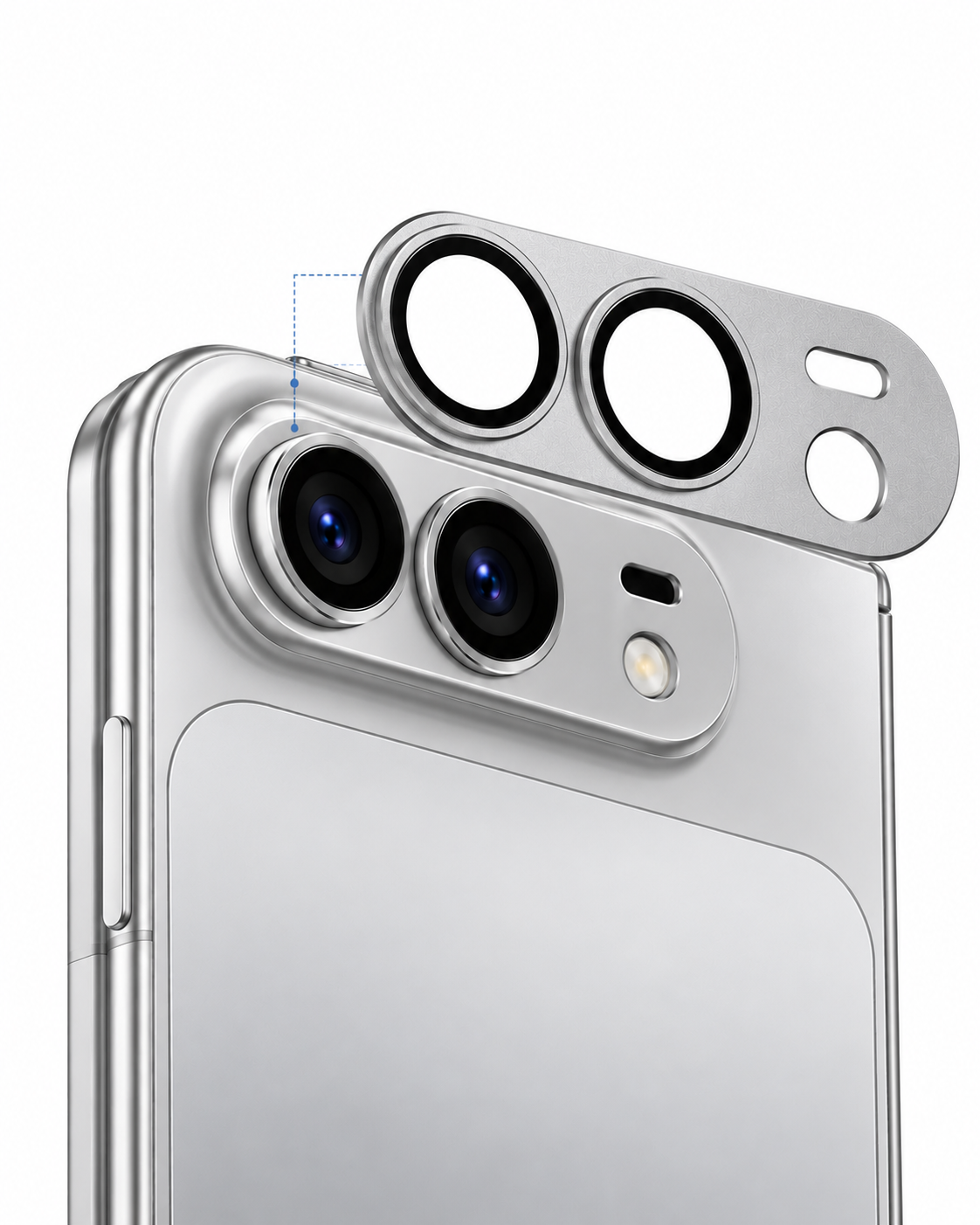 SafeLens – Iphone Duo Silver Safir Cam Kamera Lens Koruyucu