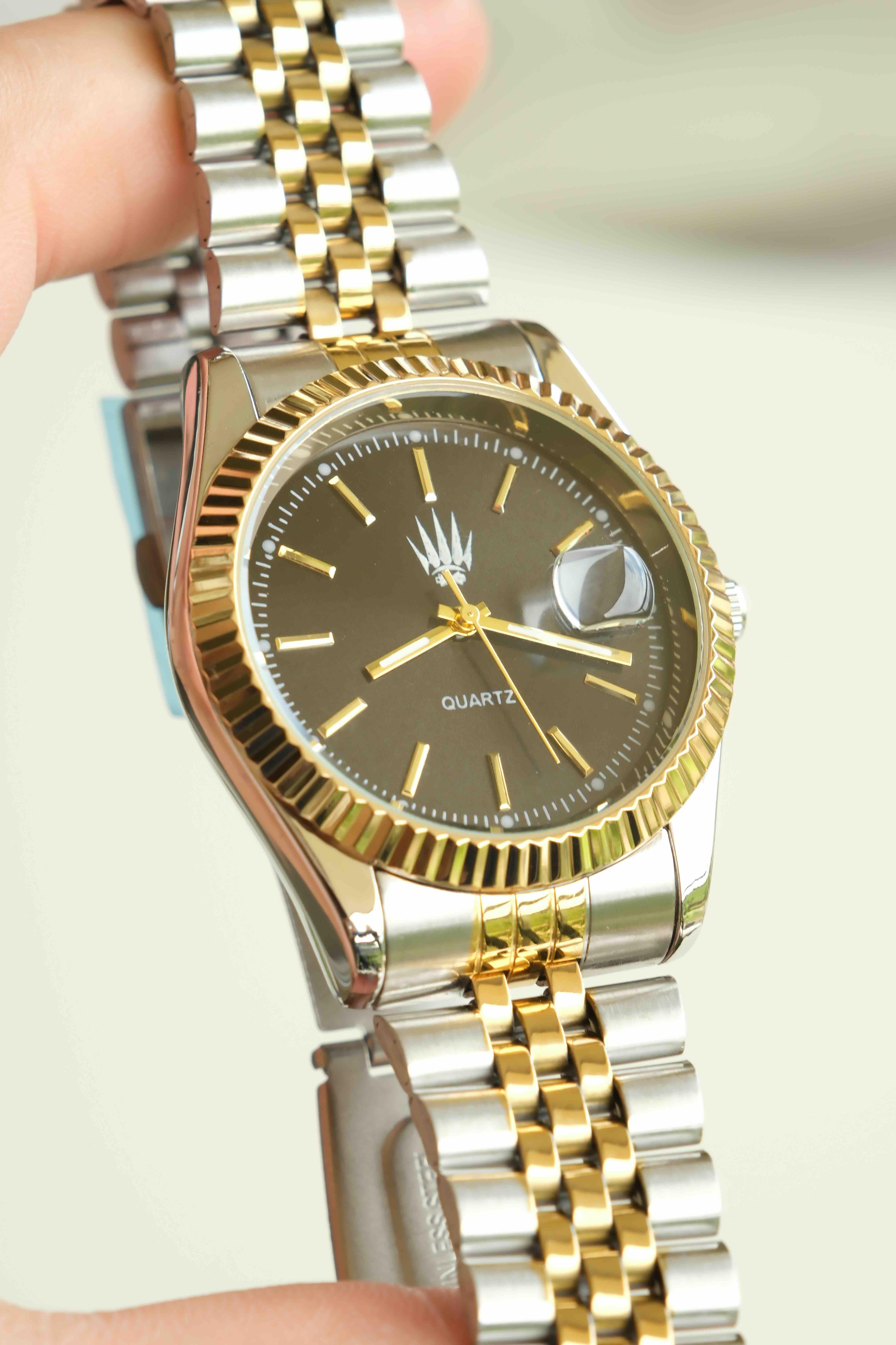 Silver Gold Black Kol SaatiKol SaatiWATCHOFROYAL.Silver Gold Black Kol Saati