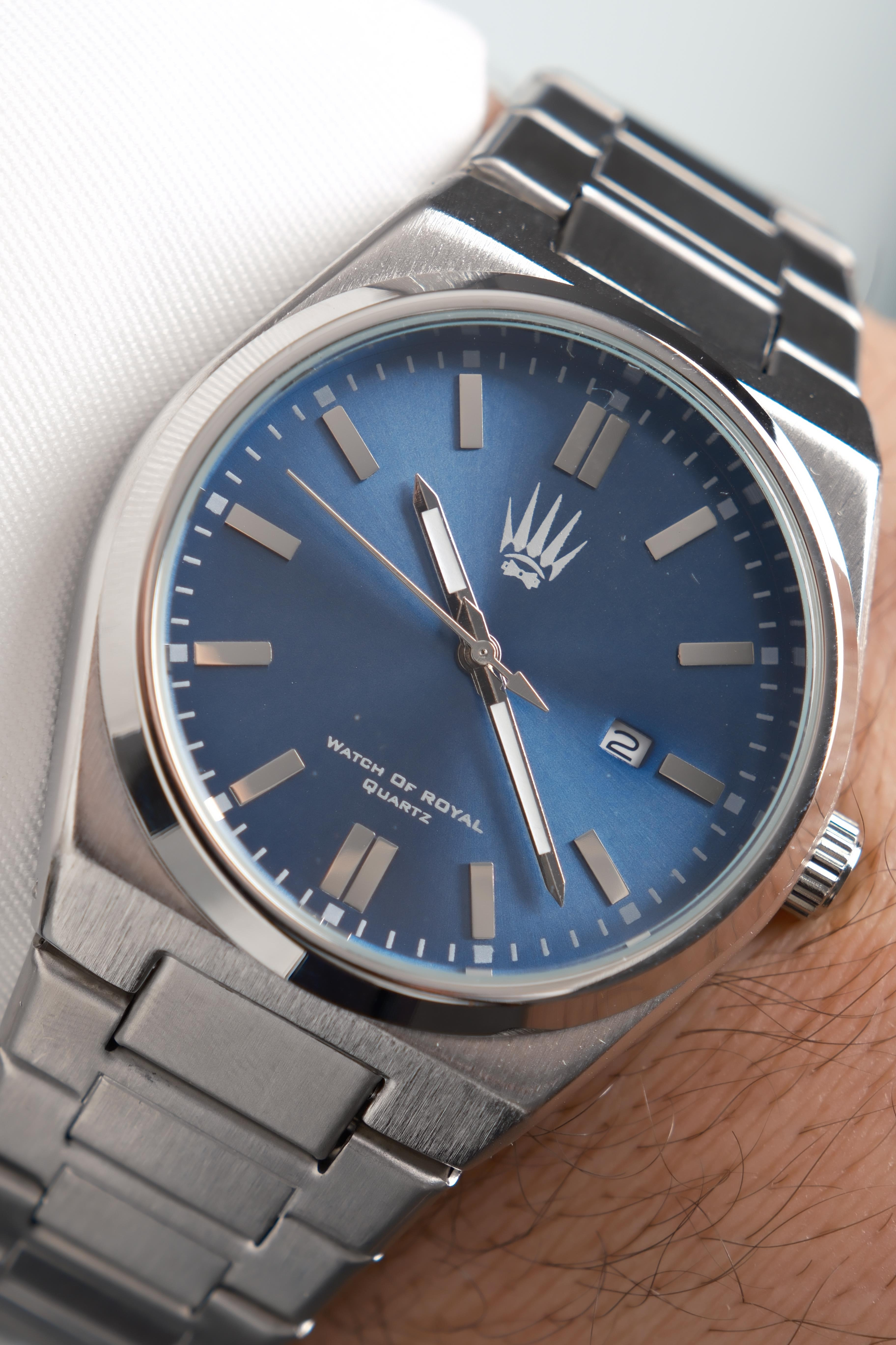 Blaze Bold Silver Mavi Kol SaatiKol SaatiWATCHOFROYALblaze boldBlaze Bold Silver Mavi Kol Saati