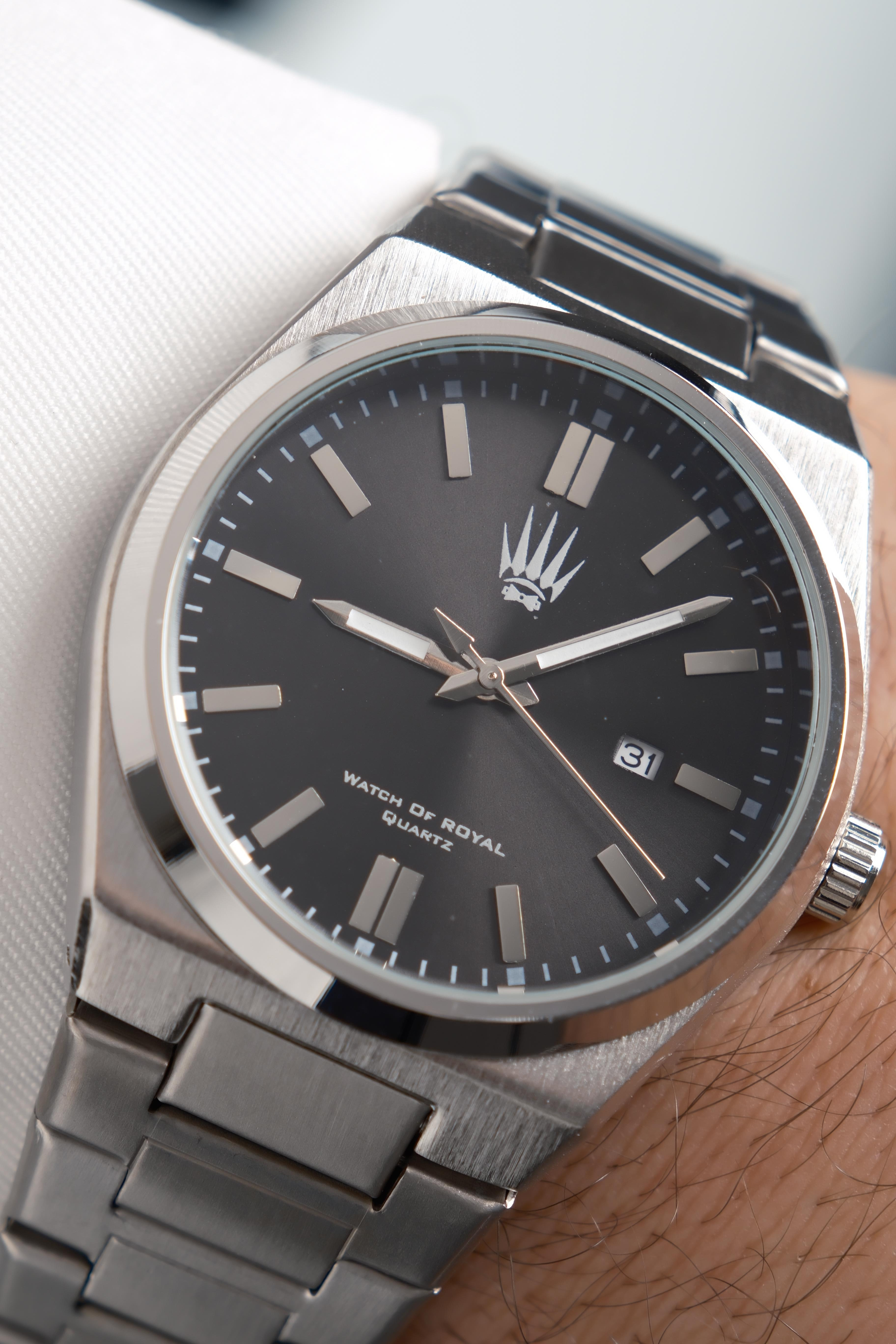 Blaze Bold Silver Siyah Kol SaatiKol SaatiWATCHOFROYALblaze boldBlaze Bold Silver Siyah Kol Saati