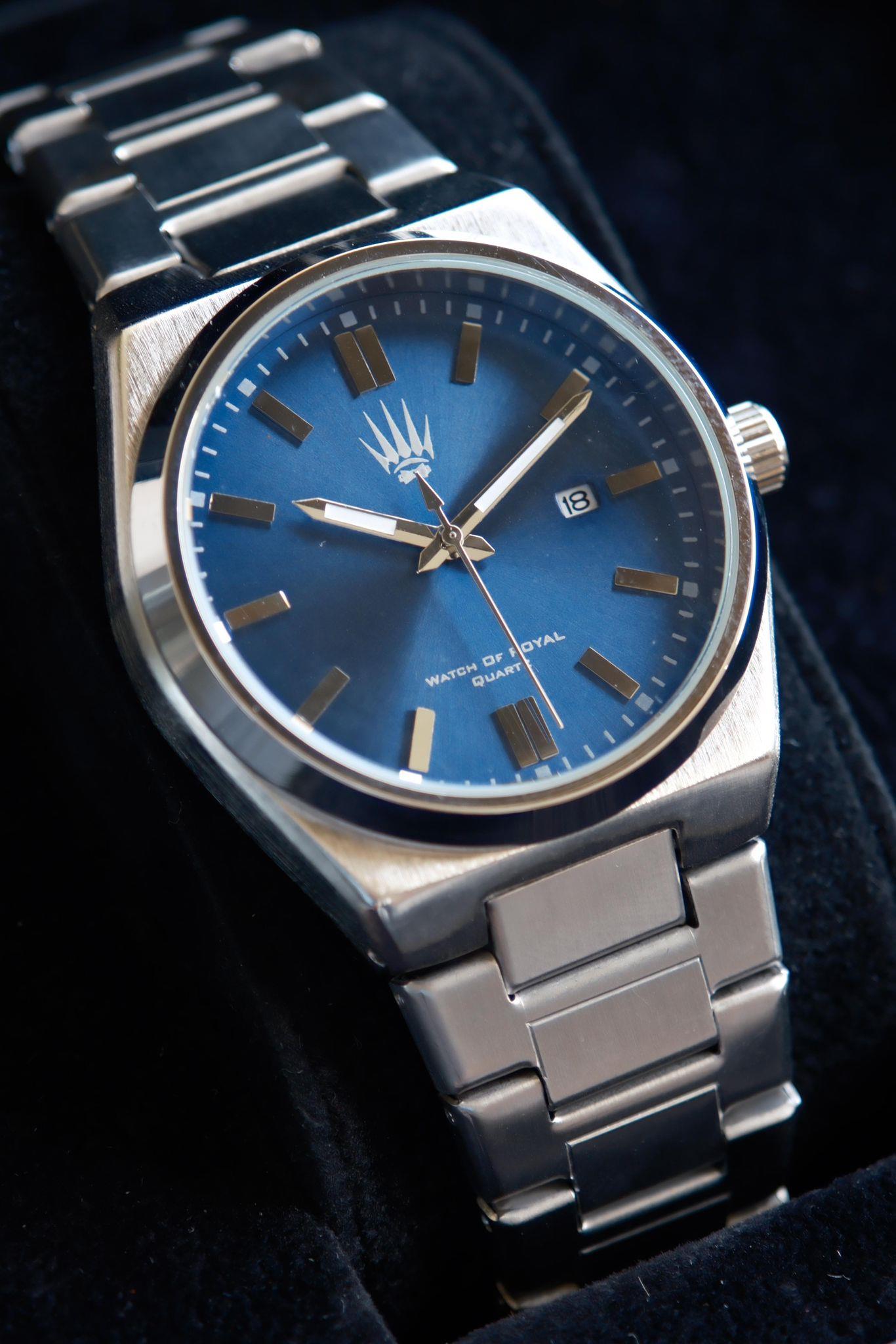 Blaze Bold Silver Mavi Kol SaatiKol SaatiWATCHOFROYALblaze boldBlaze Bold Silver Mavi Kol Saati