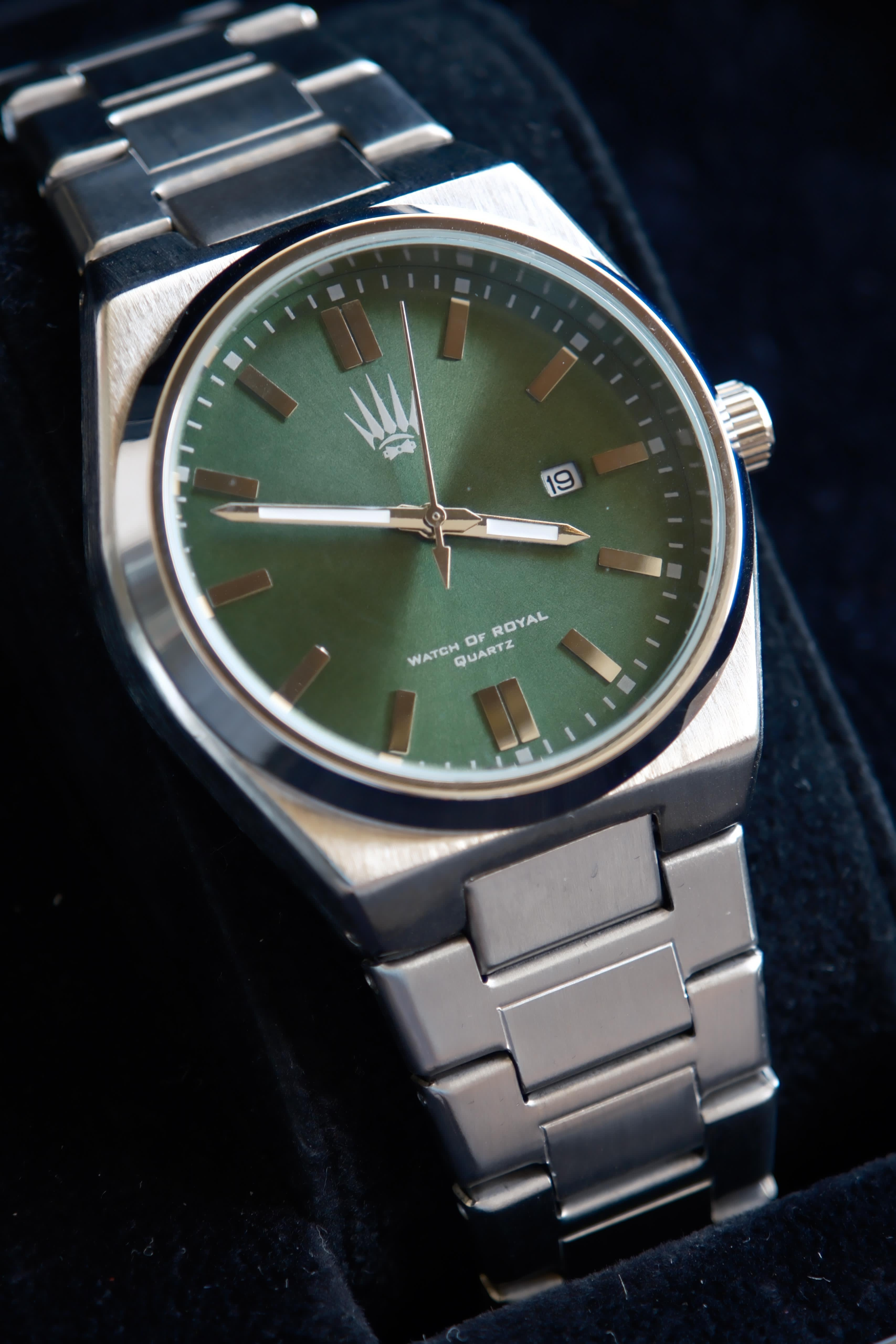 Blaze Bold Silver Yeşil Kol SaatiWatchesWATCHOFROYALblaze boldBlaze Bold Silver Yeşil Kol Saati