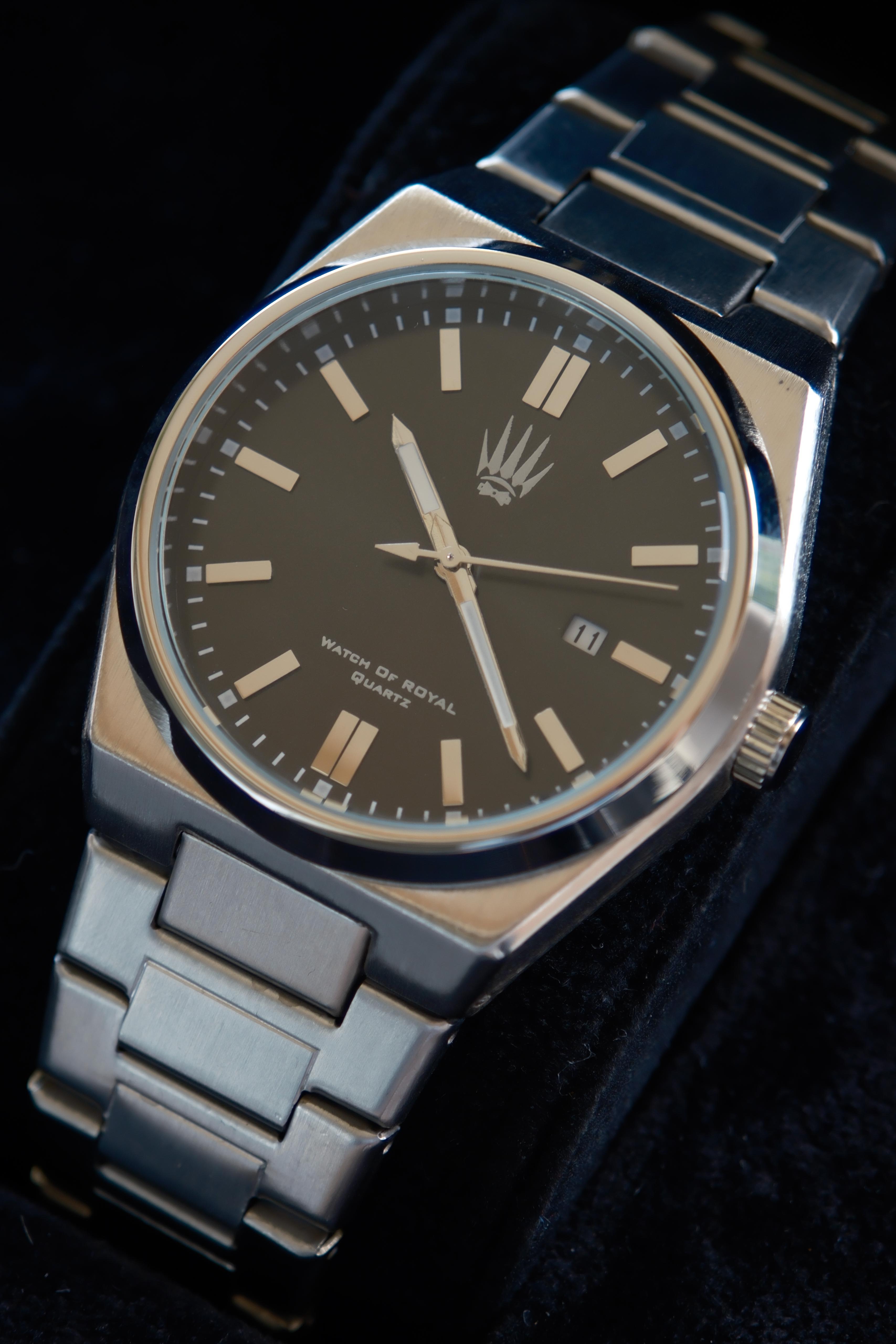 Blaze Bold Silver Siyah Kol SaatiKol SaatiWATCHOFROYALblaze boldBlaze Bold Silver Siyah Kol Saati