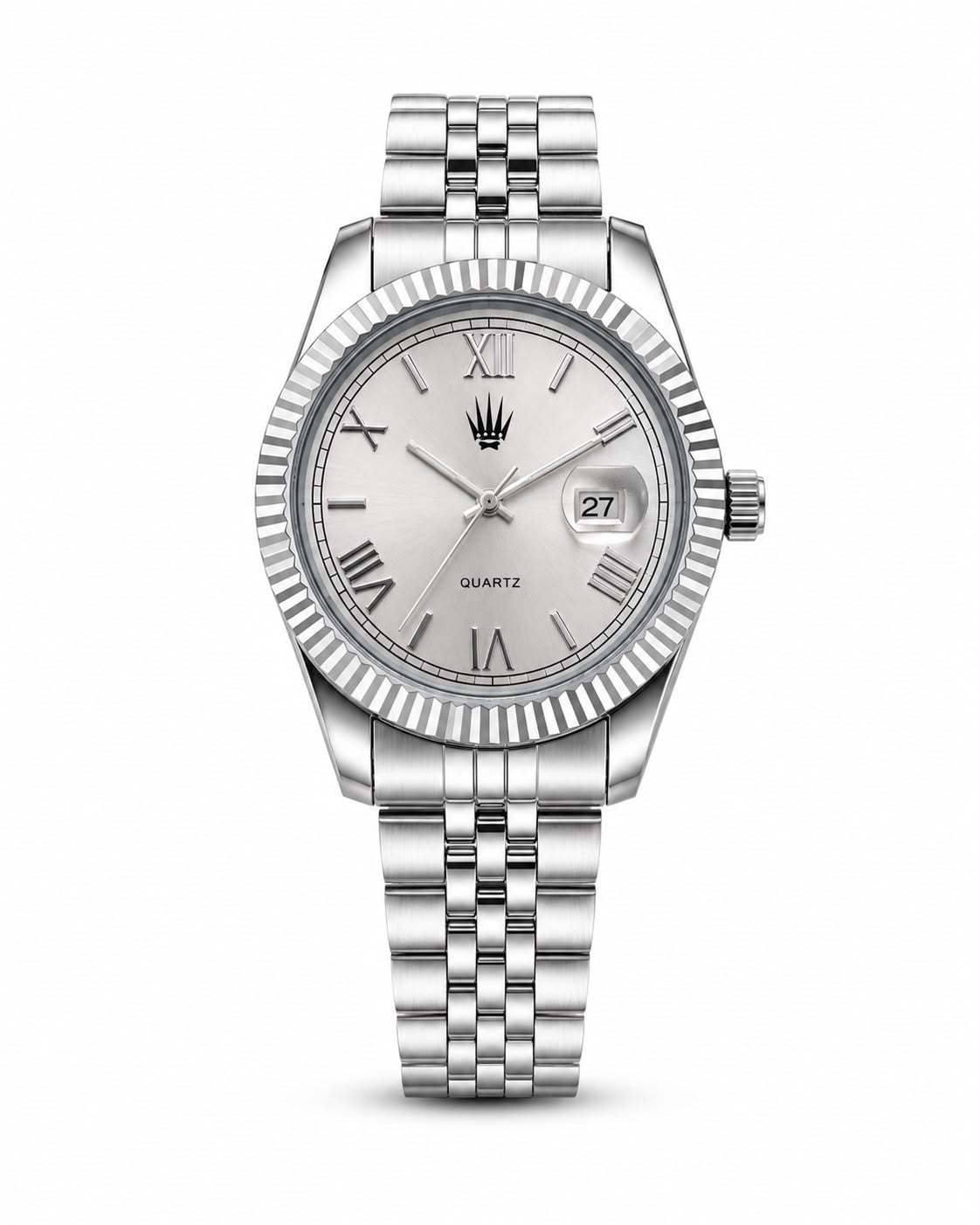 Calvior Silver Metalik Çelik Kol SaatiKol SaatiWATCHOFROYALCalviorCalvior Silver Metalik Çelik Kol Saati