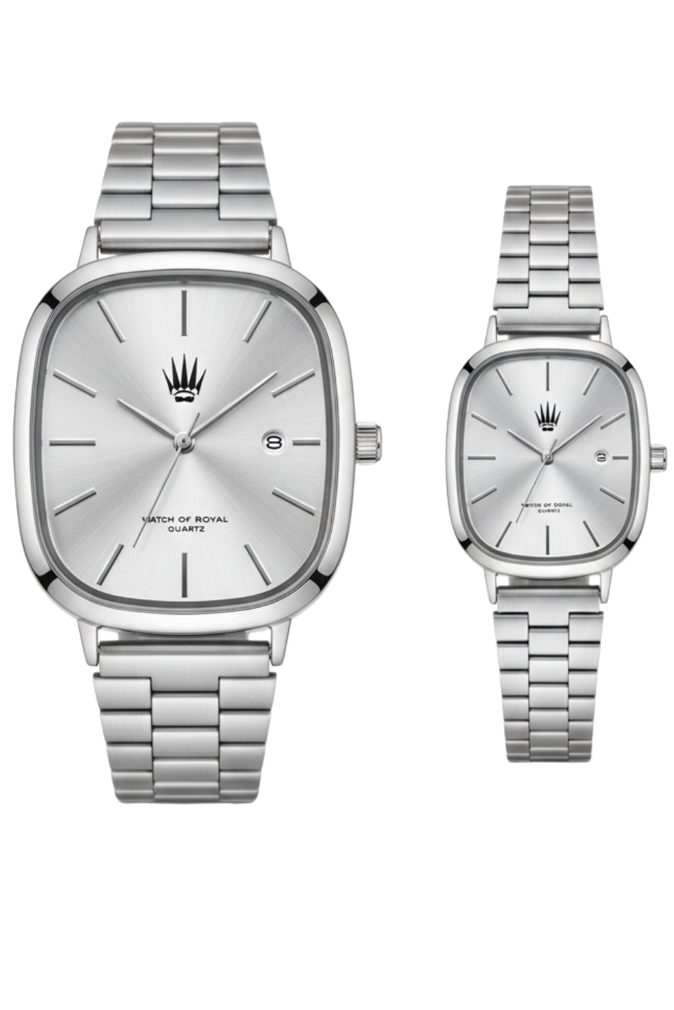 Çift Saati Classic Time Silver Metalik Kol SaatiKol SaatiWATCHOFROYALçiftsaatiClassicÇift Saati Classic Time Silver Metalik Kol Saati