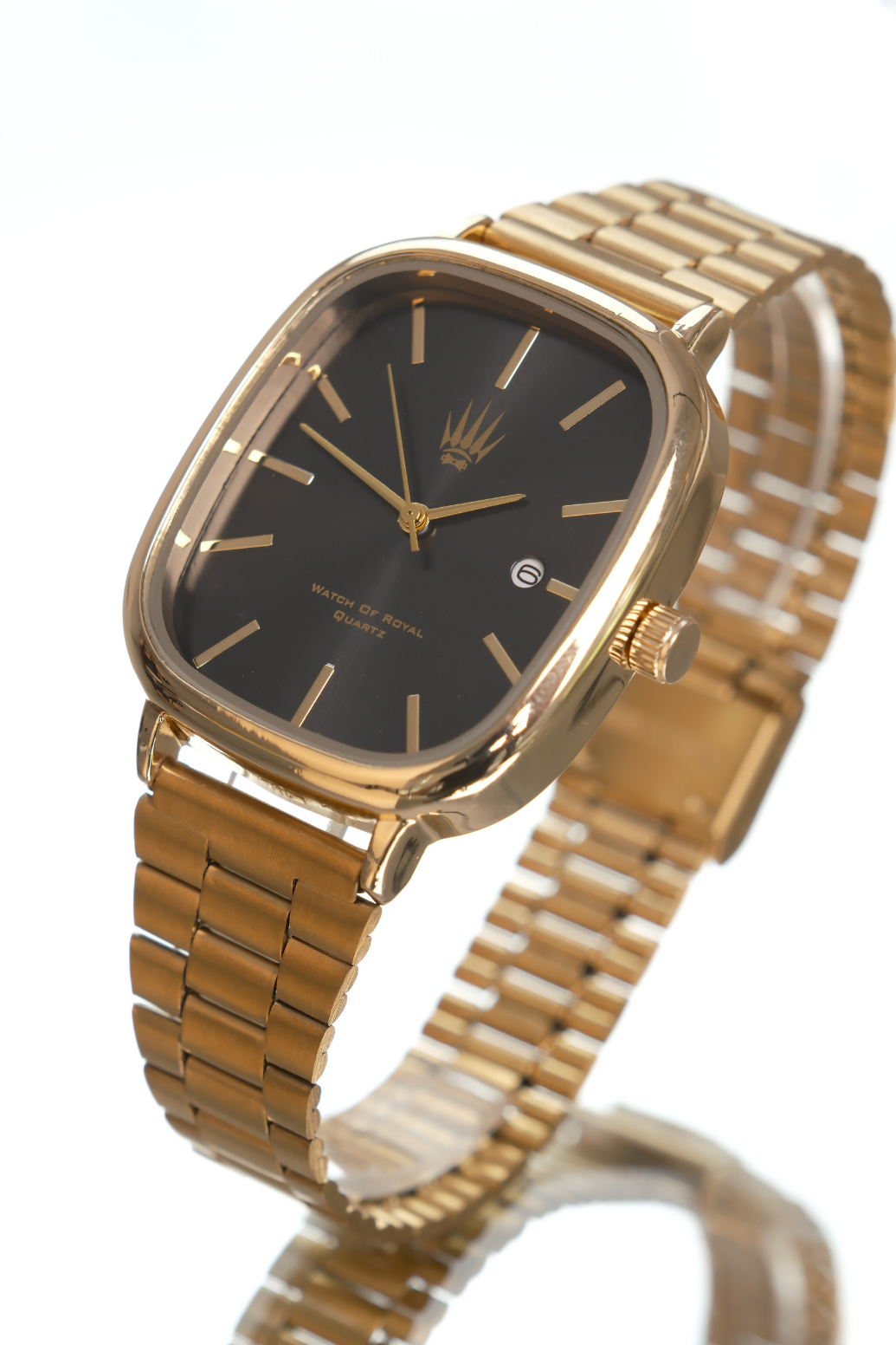 Classic Time Gold Black Kol SaatiKol SaatiWATCHOFROYALClassic TimeClassic Time Gold Black Kol Saati