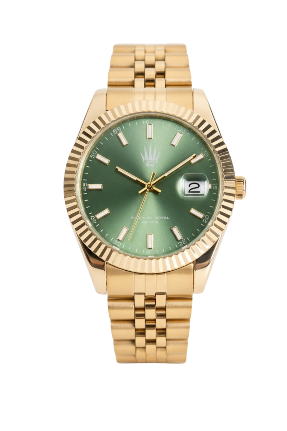 Crest Line Gold Green Kol SaatiKol SaatiWATCHOFROYALCrest LineCrest Line Gold Green Kol Saati