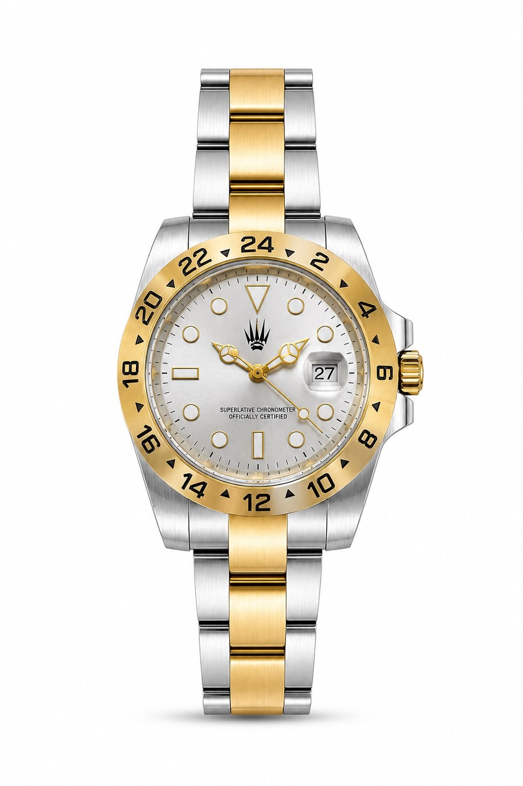 Daytrack Silver Gold Metalik Çelik Kol SaatiKol SaatiWATCHOFROYALDaytrackDaytrack Silver Gold Metalik Çelik Kol Saati