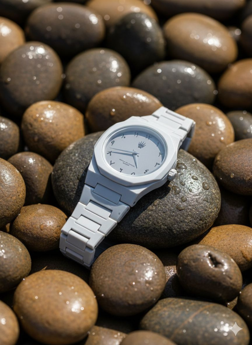 Feather The Arabic Dial Polycarbon Gri Kol SaatiWatchesWATCHOFROYALFeather lineFeather The Arabic Dial Polycarbon Gri Kol Saati