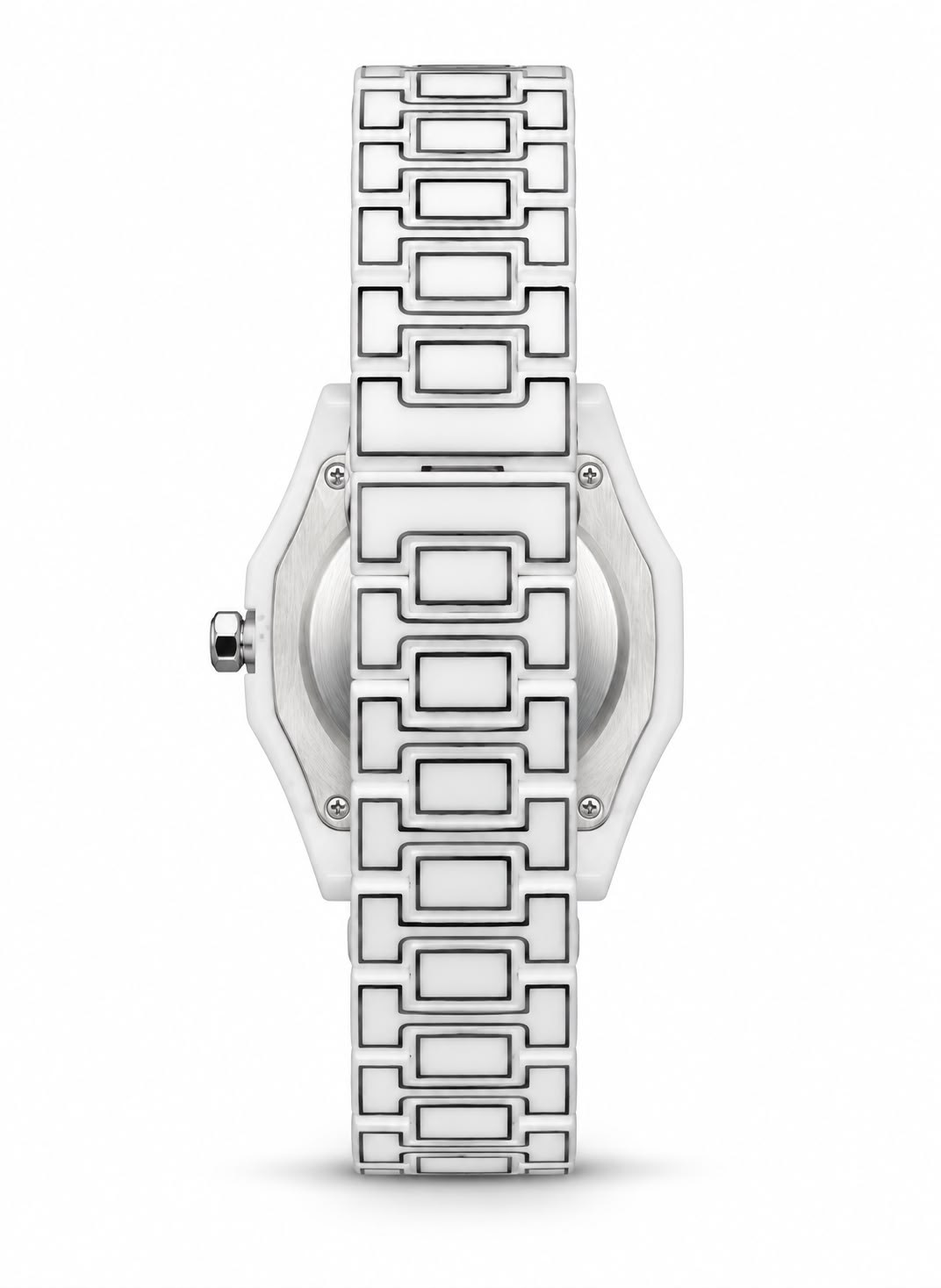 Feather Line Polycarbon White Kol Saati
