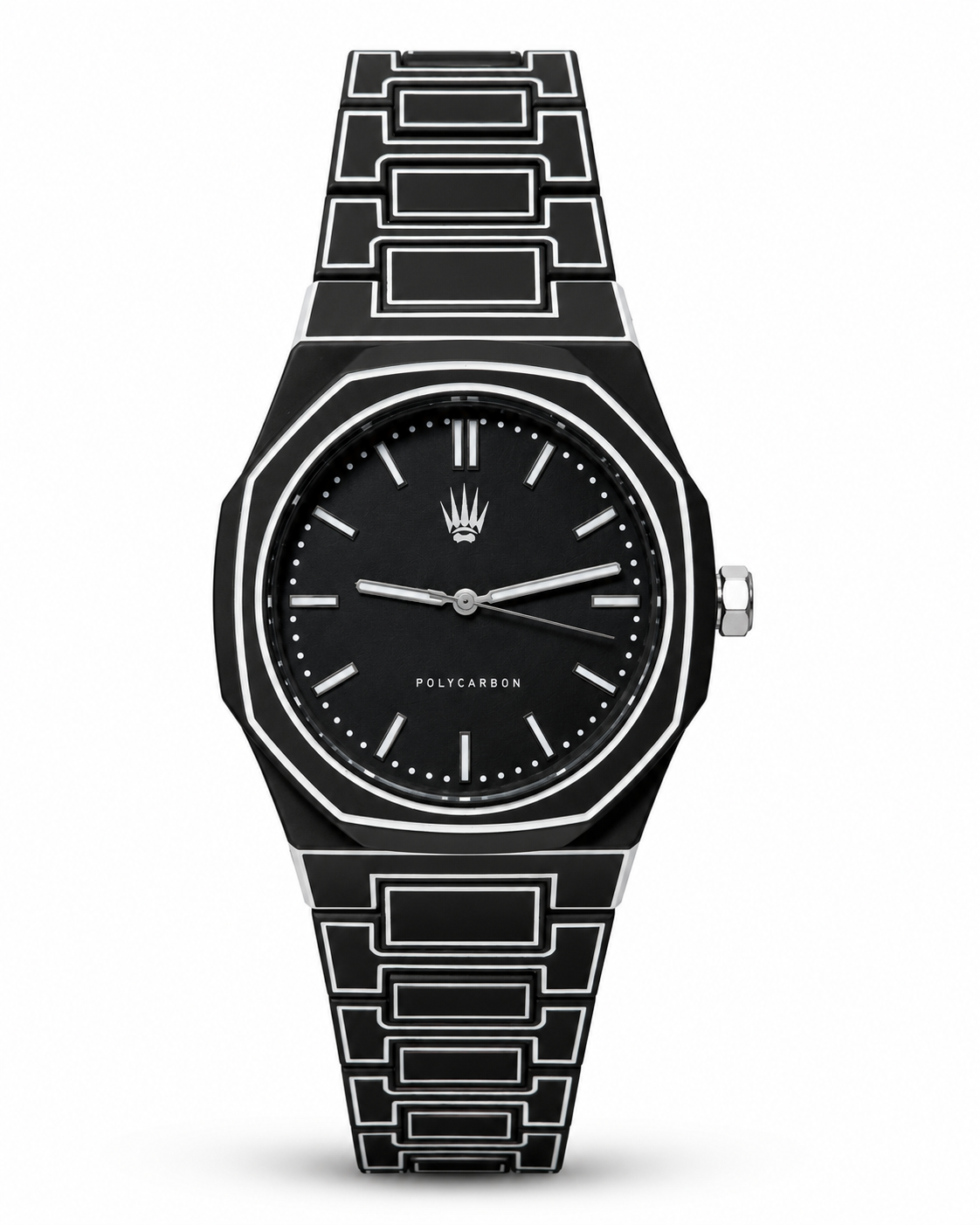 Feather Line Polycarbon Black Kol SaatiWatchesWATCHOFROYALFeather lineFeather Line Polycarbon Black Kol Saati