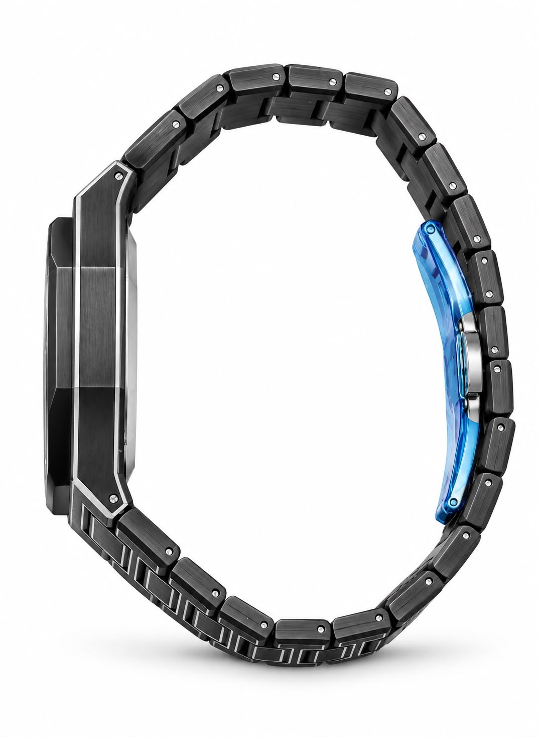 Feather Line Polycarbon Black Kol Saati