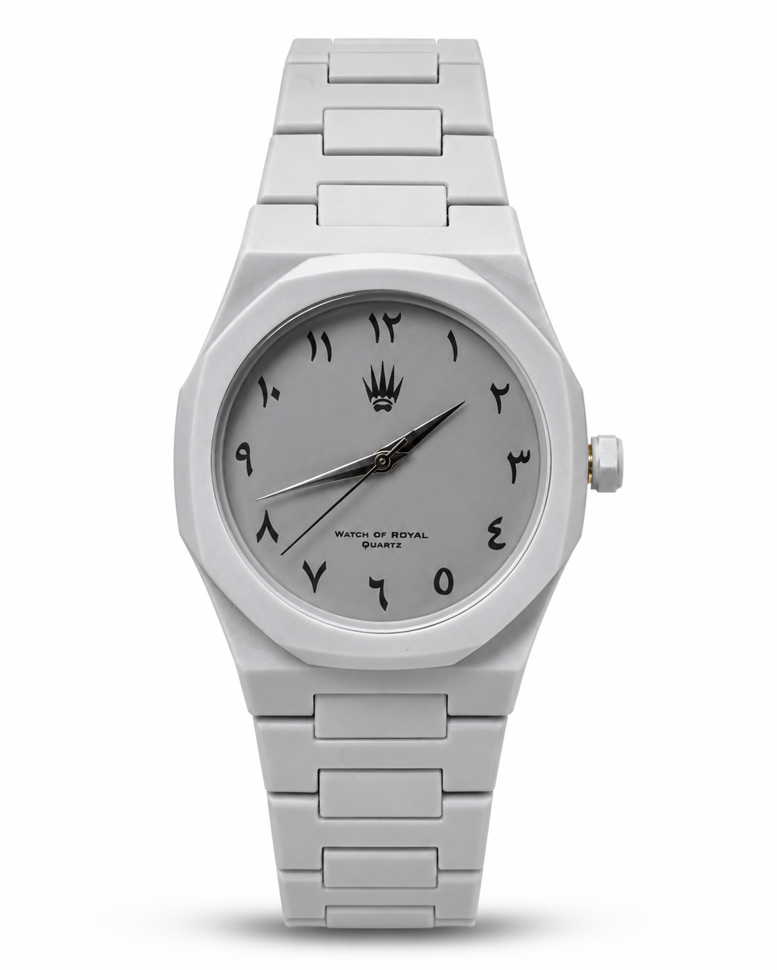 Feather The Arabic Dial Polycarbon Gri Kol SaatiKol SaatiWATCHOFROYALFeather lineFeather The Arabic Dial Polycarbon Gri Kol Saati