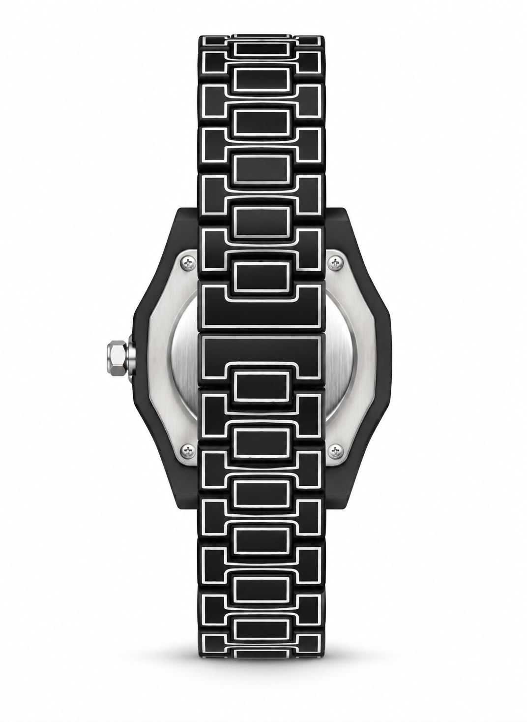 Feather Line Polycarbon Black Kol Saati
