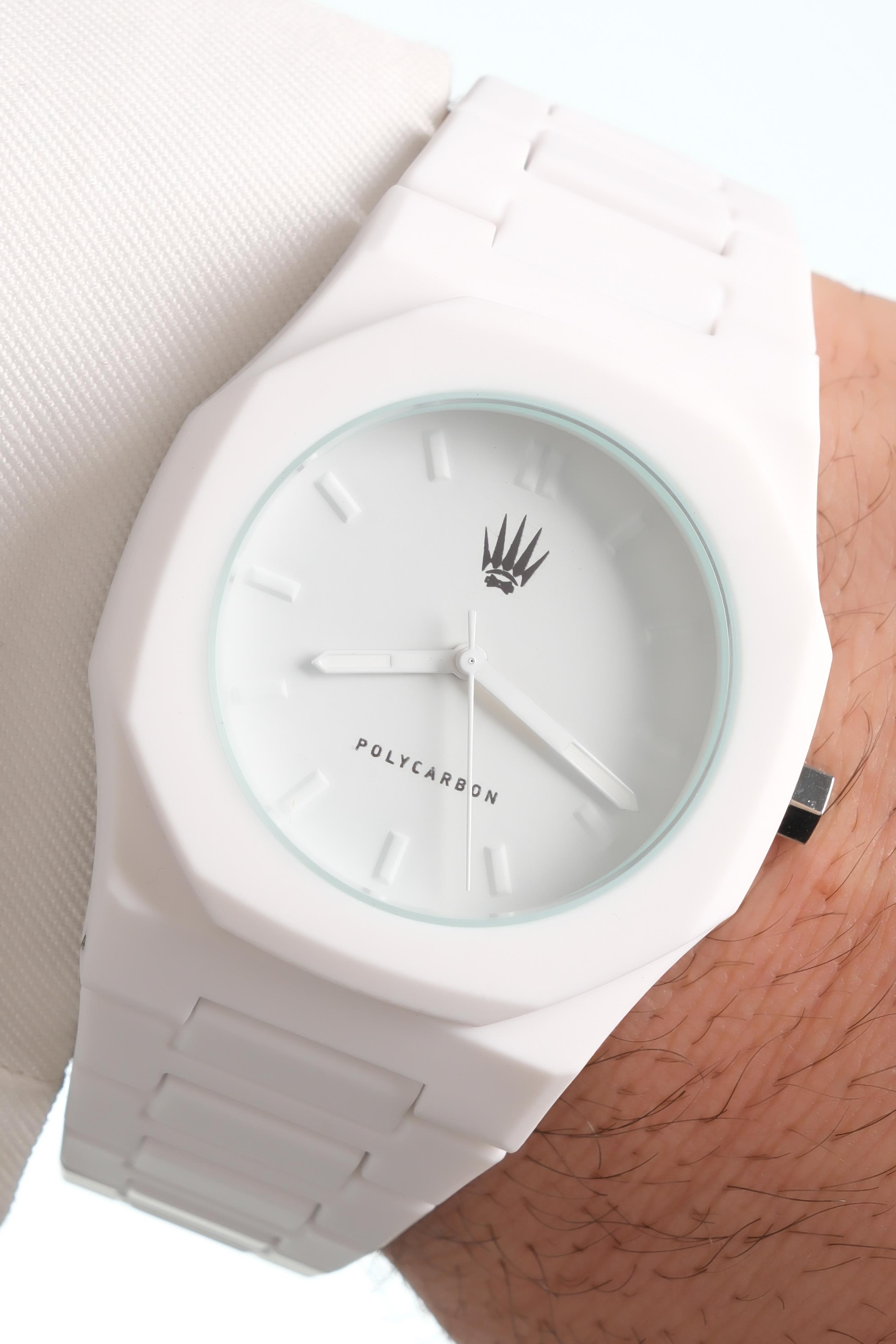 Feather Polycarbon White Kol SaatiWatchesWATCHOFROYALFeatherFeather Polycarbon White Kol Saati