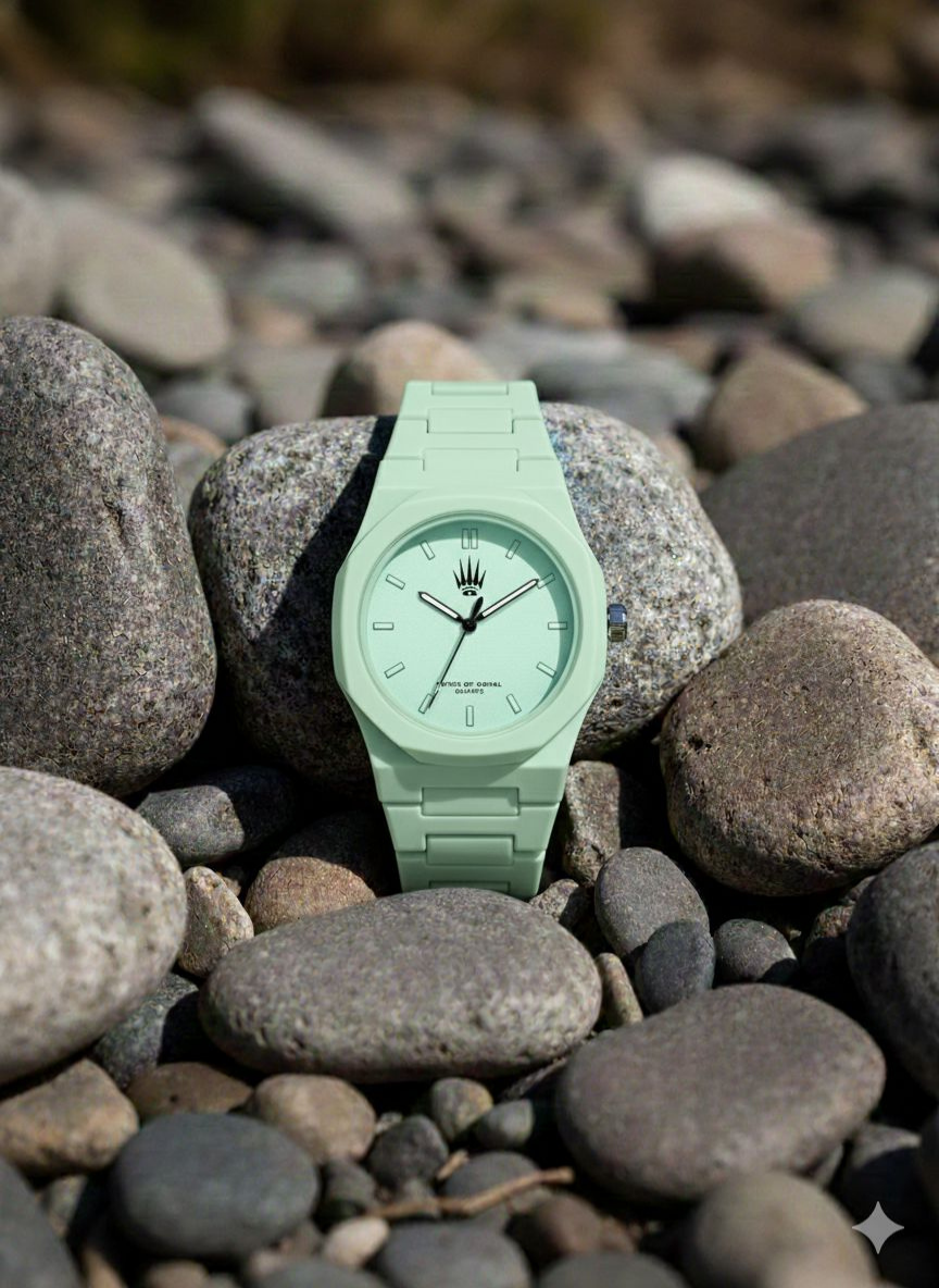 Feather Polycarbon Su yeşili Kol SaatiKol SaatiWATCHOFROYALFeatherFeather Polycarbon Su yeşili Kol Saati