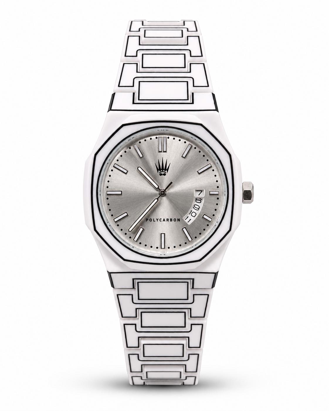 GlossTick Polycarbon White Kol SaatiWatchesWATCHOFROYALGlossTickGlossTick Polycarbon White Kol Saati