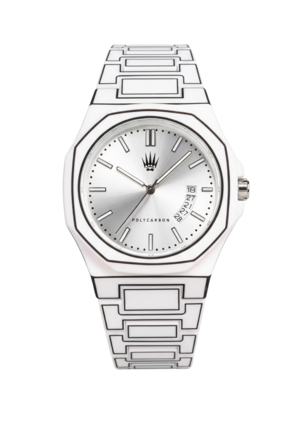 GlossTick Polycarbon White Kol SaatiWatchesWATCHOFROYALGlossTickGlossTick Polycarbon White Kol Saati