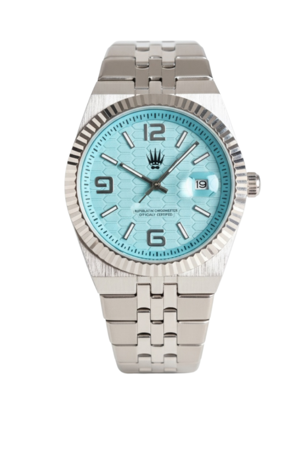 Hexora Prime Silver Blue Çelik Kol SaatiKol SaatiWATCHOFROYALHexora PrimeHexora Prime Silver Blue Çelik Kol Saati