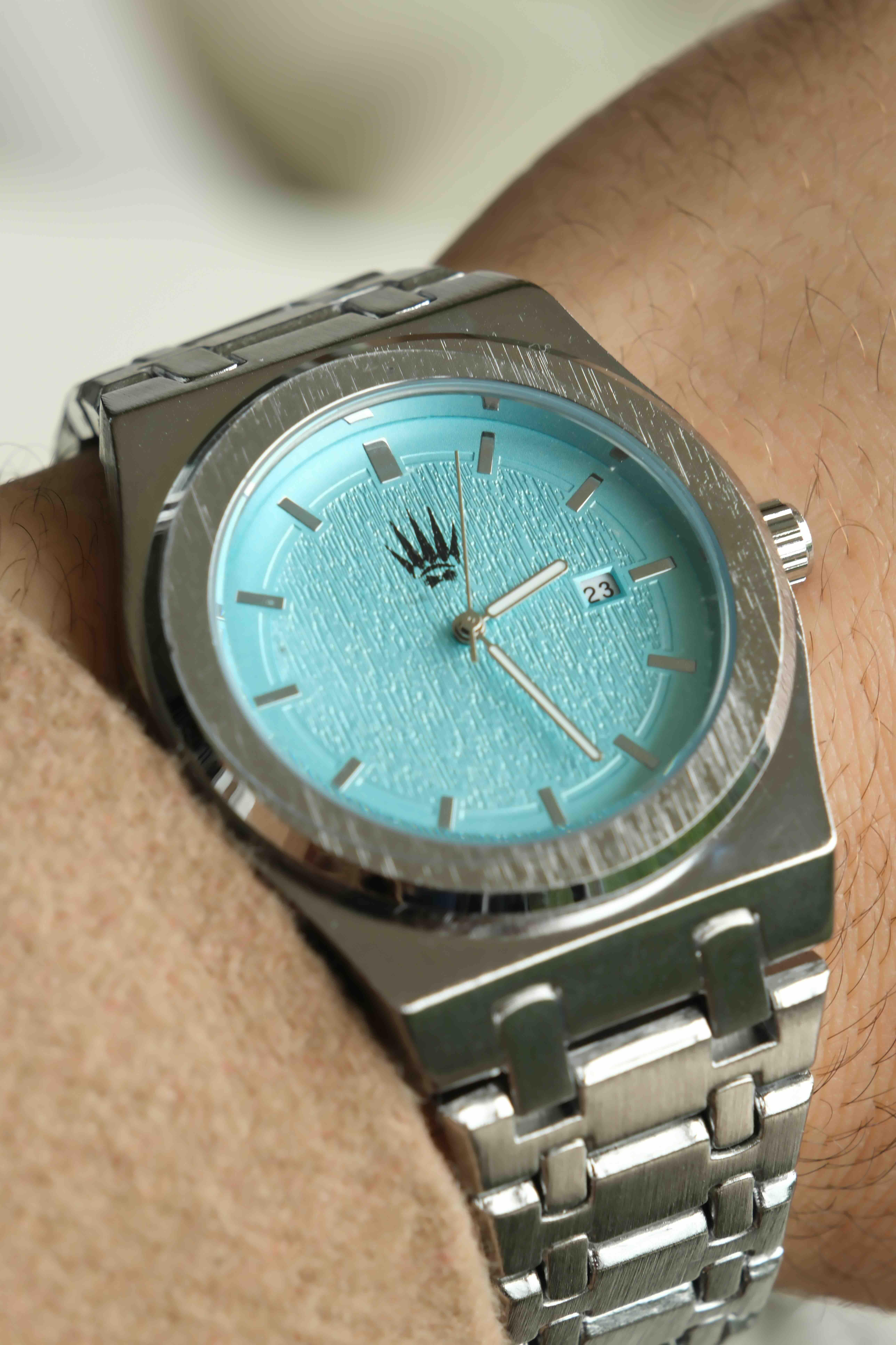 İron Silver Blue Kol SaatiWatchesWATCHOFROYALironİron Silver Blue Kol Saati