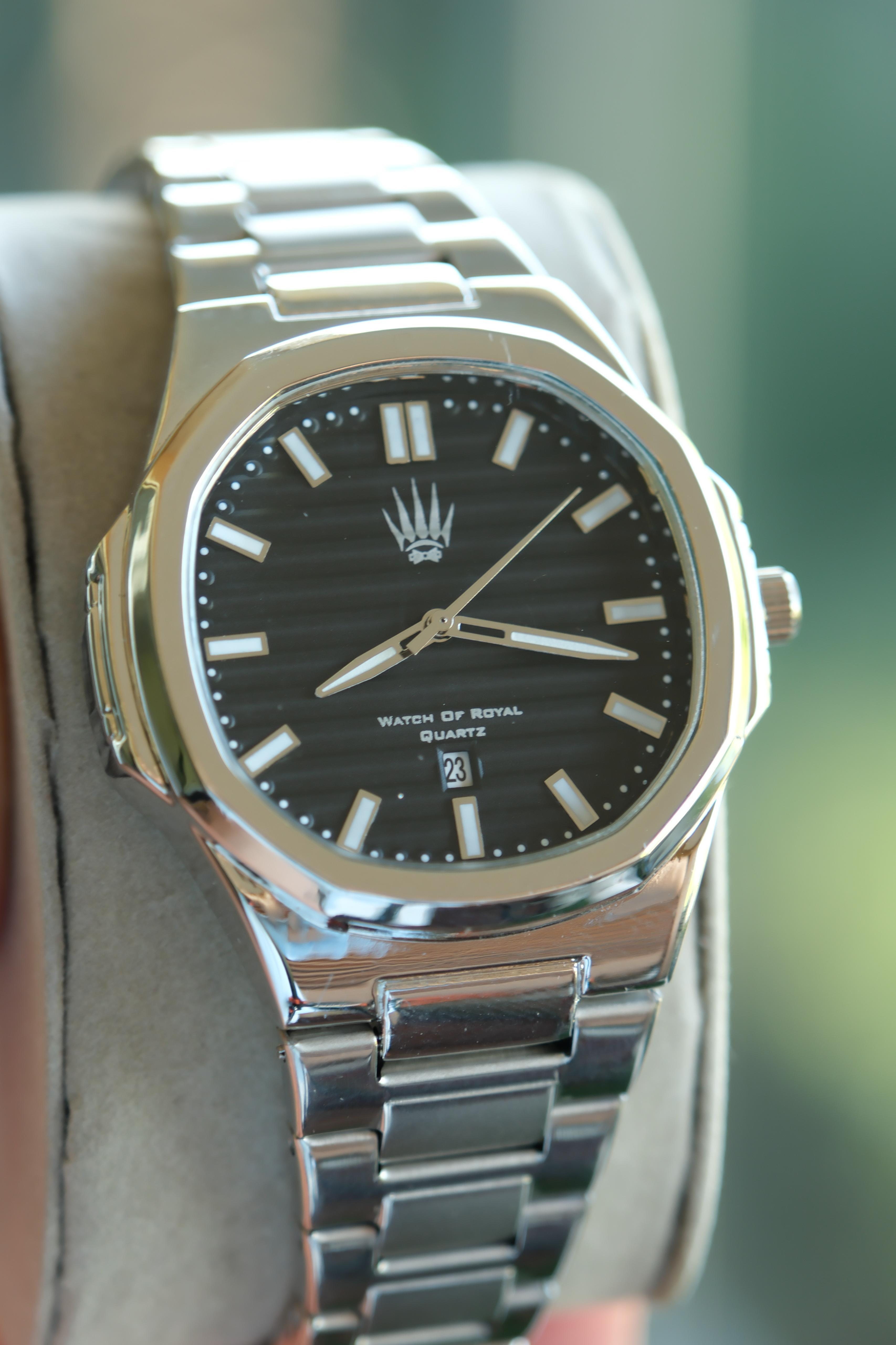 isimsiz Silver Siyah Kol SaatiWatchesWATCHOFROYALisimsizisimsiz Silver Siyah Kol Saati