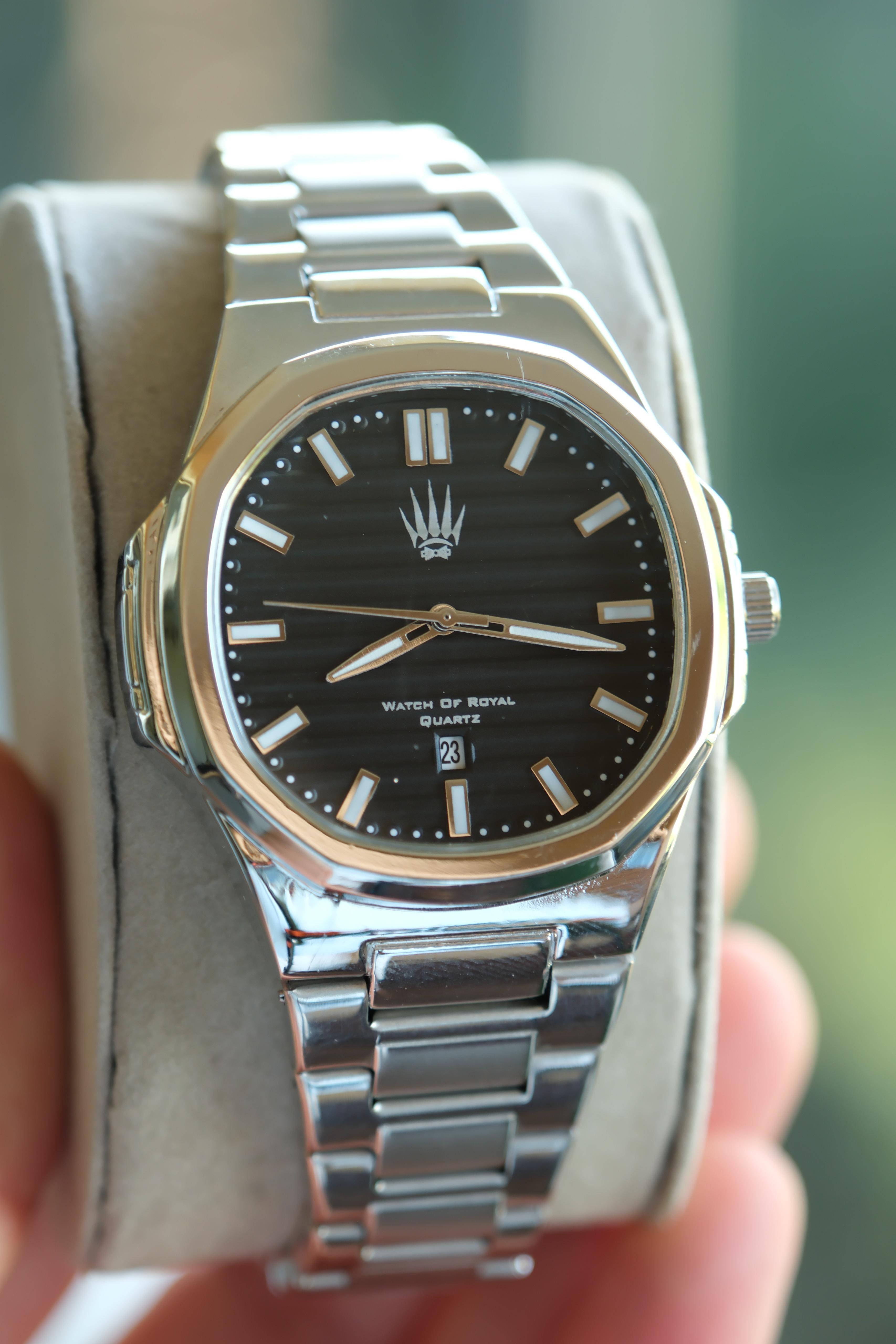 isimsiz Silver Siyah Kol SaatiWatchesWATCHOFROYALisimsizisimsiz Silver Siyah Kol Saati