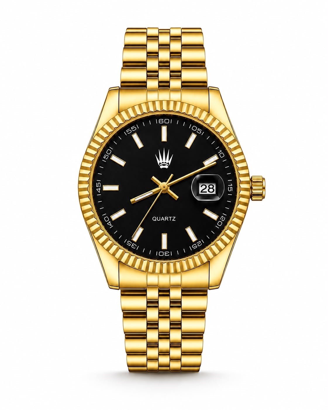 Kaelor Gold Black Çelik Kol SaatiKol SaatiWATCHOFROYALKaelorKaelor Gold Black Çelik Kol Saati