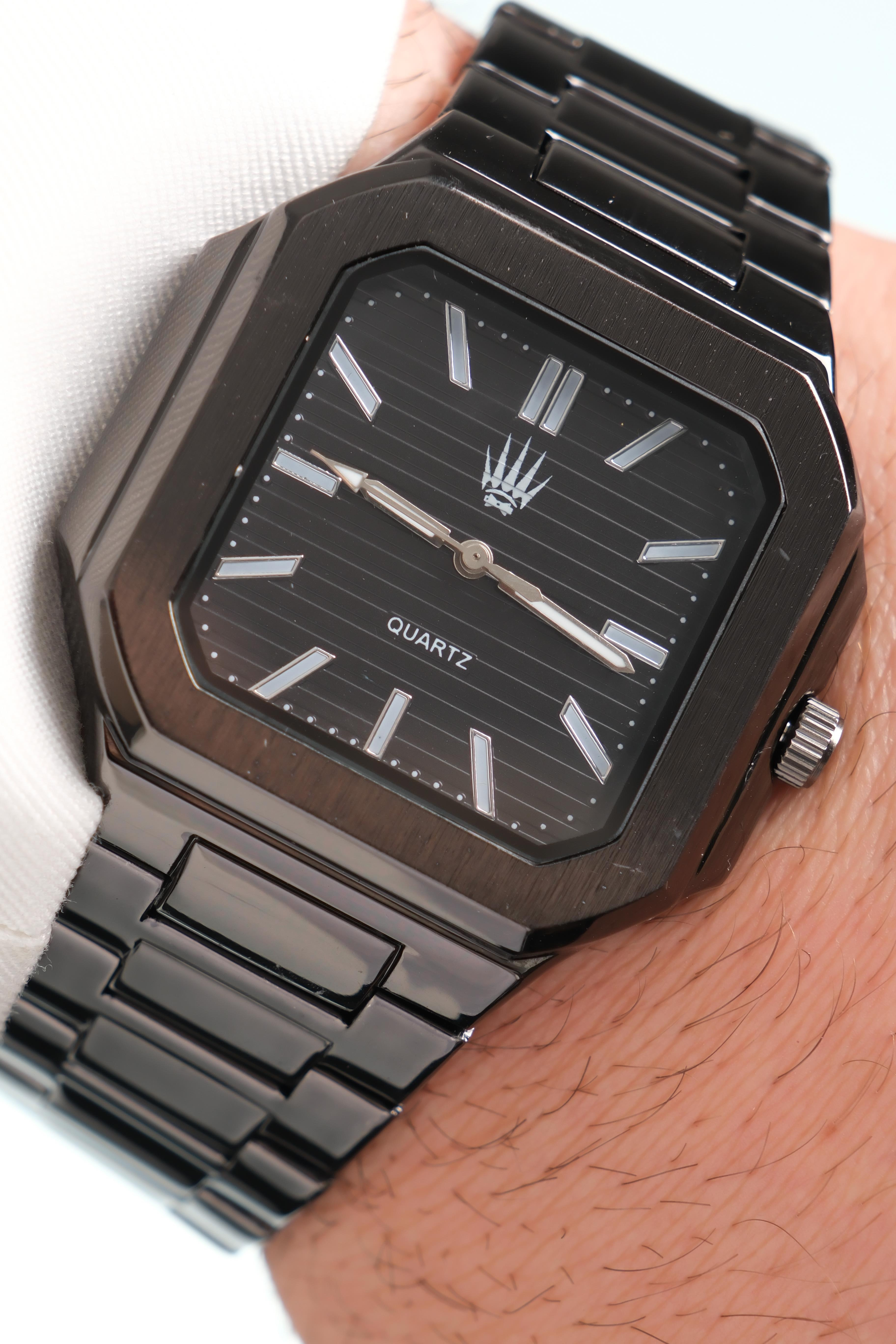 Kratos Black Çelik Kol SaatiWatchesWATCHOFROYALKratosKratos Black Çelik Kol Saati