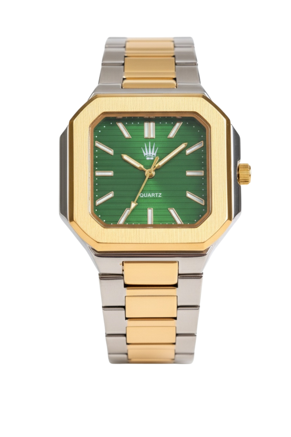 Kratos Silver Gold Green Çelik Kol SaatiKol SaatiWATCHOFROYALKratosKratos Silver Gold Green Çelik Kol Saati