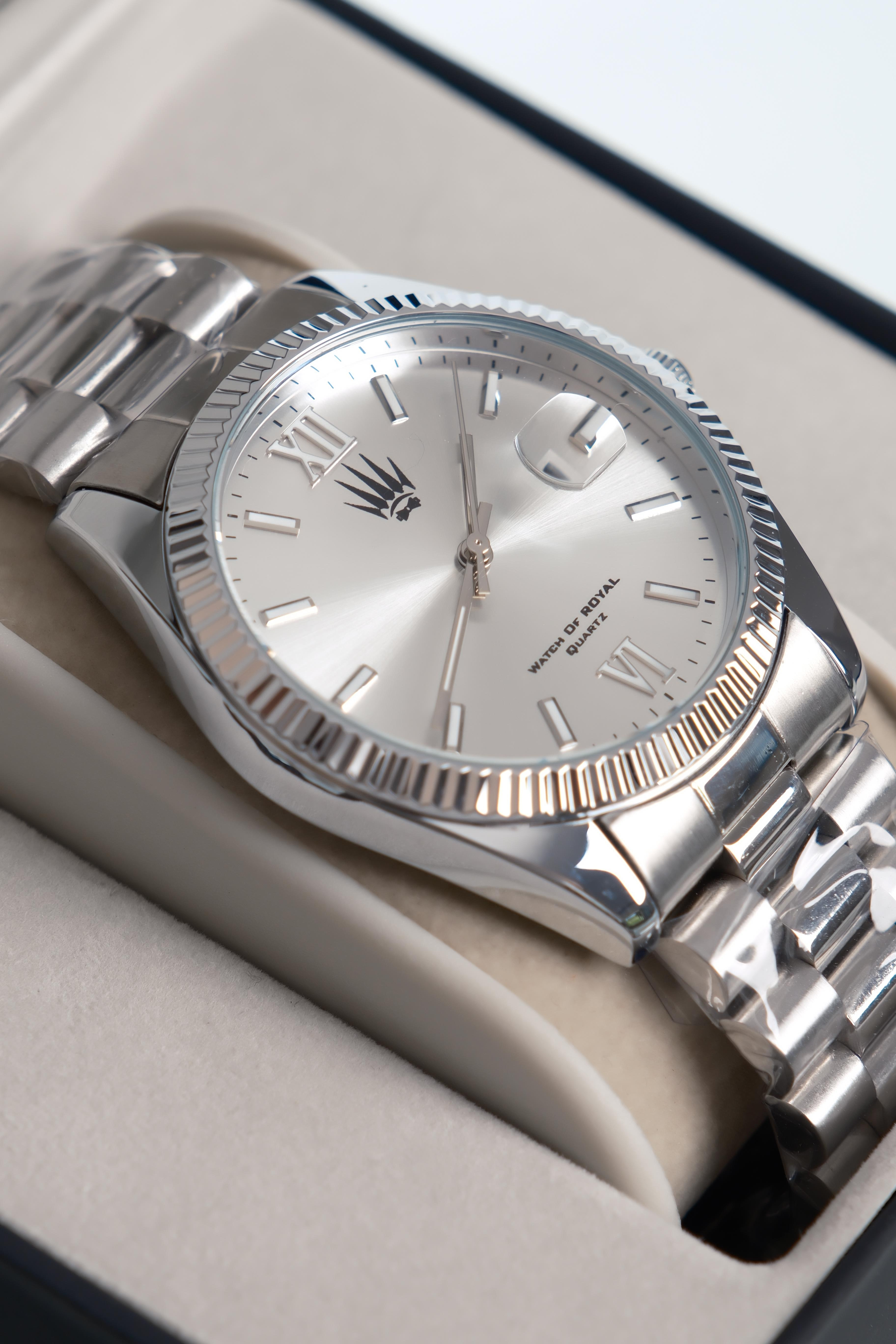 Mariner Silver Çelik Kol SaatiWatchesWATCHOFROYALMarinerMariner Silver Çelik Kol Saati