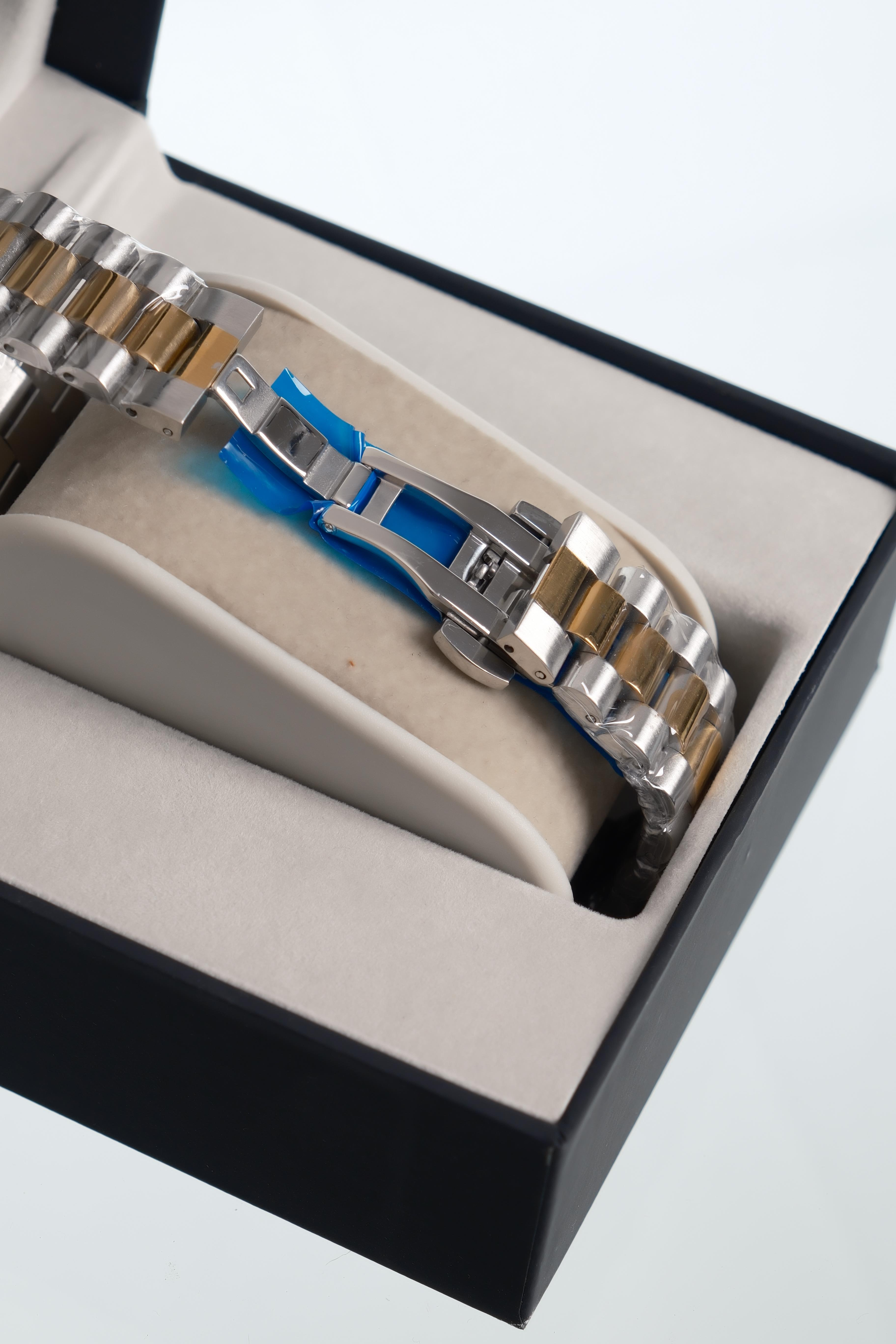 Mariner Silver Gold Çelik Kol SaatiWatchesWATCHOFROYALMarinerMariner Silver Gold Çelik Kol Saati