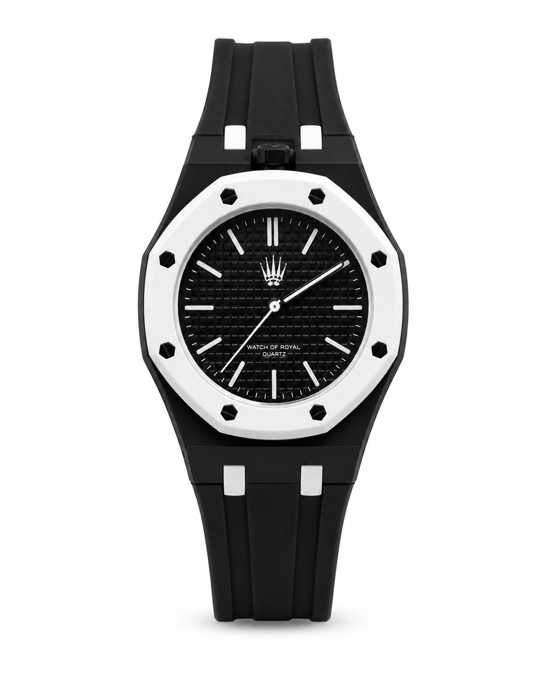 Mivaro Time Black Slikon Askılı AKsesuar Kol SaatiKol SaatiWATCHOFROYALMivaroMivaro Time Black Slikon Askılı AKsesuar Kol Saati