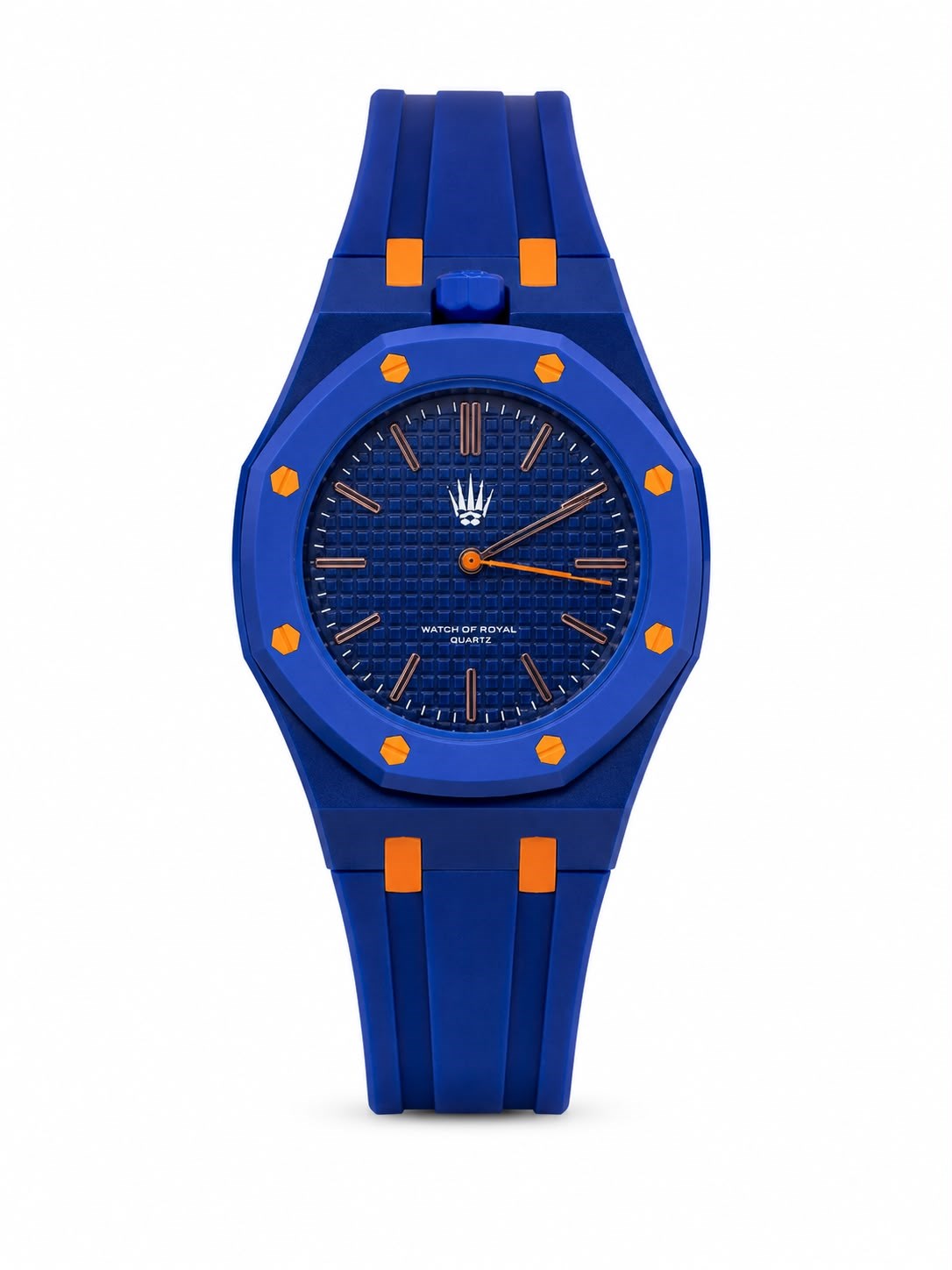 Mivaro Time Blue Slikon Askılı AKsesuar Kol SaatiKol SaatiWATCHOFROYALMivaroMivaro Time Blue Slikon Askılı AKsesuar Kol Saati