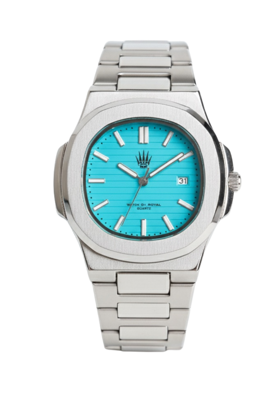 Nautilus Silver Turkuaz Kol SaatiKol SaatiWATCHOFROYALNautilusNautilus Silver Turkuaz Kol Saati