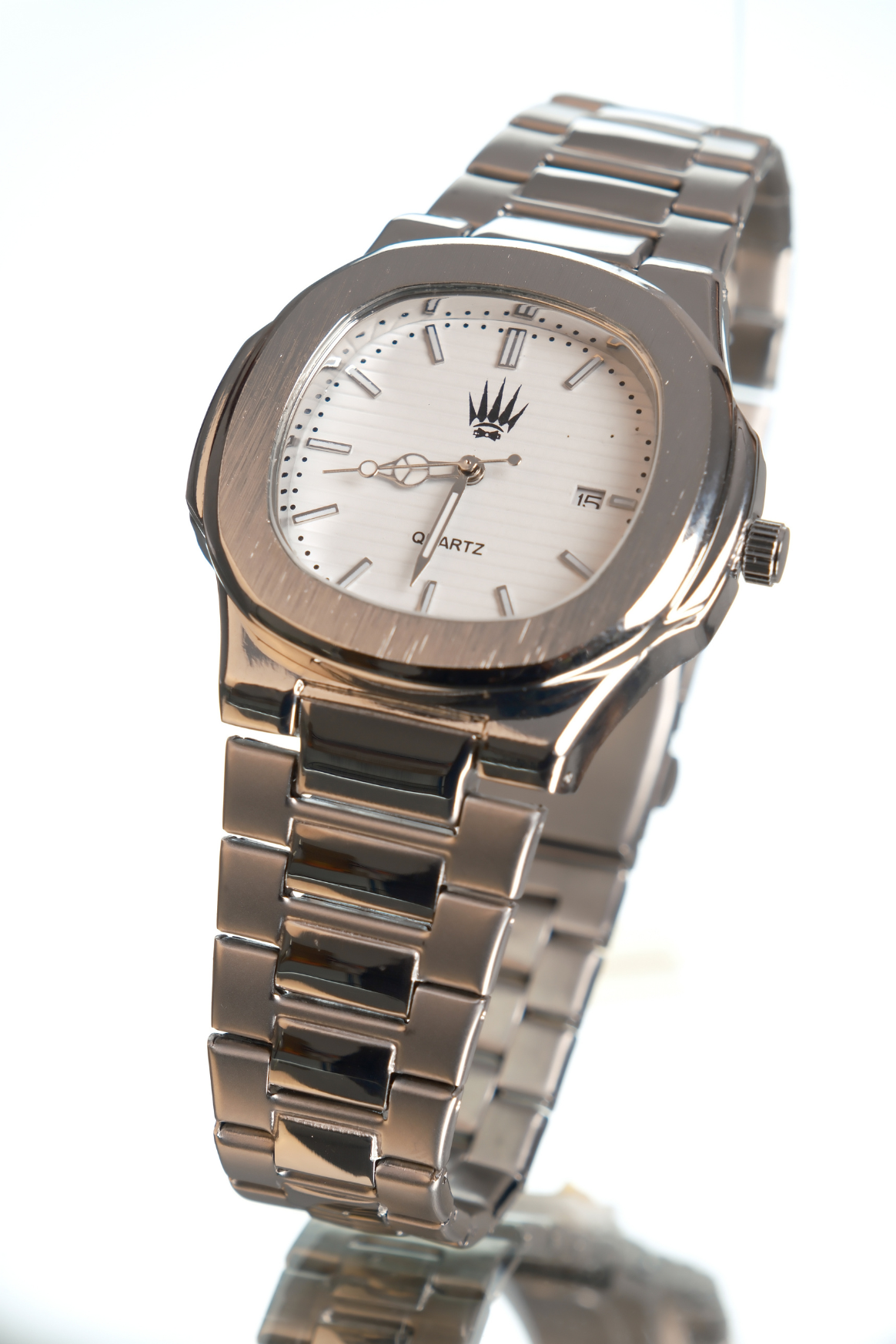 Nautilus Silver White Kol SaatiWatchesWATCHOFROYALNautilusNautilus Silver White Kol Saati