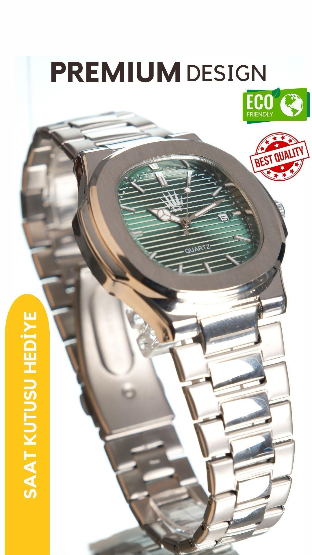 Nautilus Gold Green Kol SaatiWatchesWATCHOFROYALNautilusNautilus Gold Green Kol Saati