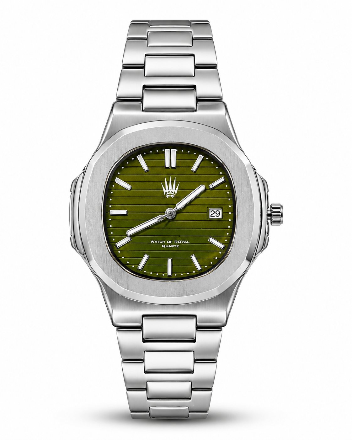 Wolf Silver Haki Kol SaatiKol SaatiWATCHOFROYALNautilusWolf Silver Haki Kol Saati