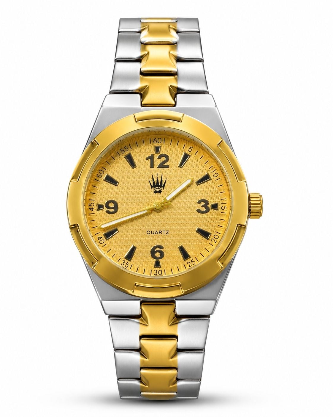 Novent Silver Gold Yellow Çelik Kol SaatiKol SaatiWATCHOFROYALNoventNovent Silver Gold Yellow Çelik Kol Saati