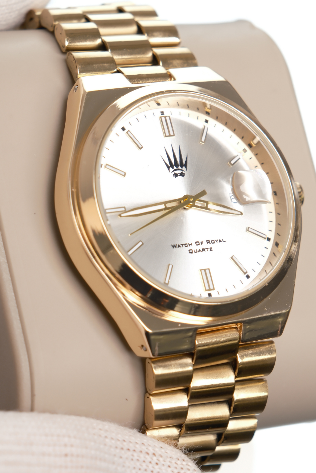 Ocean Gold White Kol SaatiWatchesWATCHOFROYALOceanOcean Gold White Kol Saati