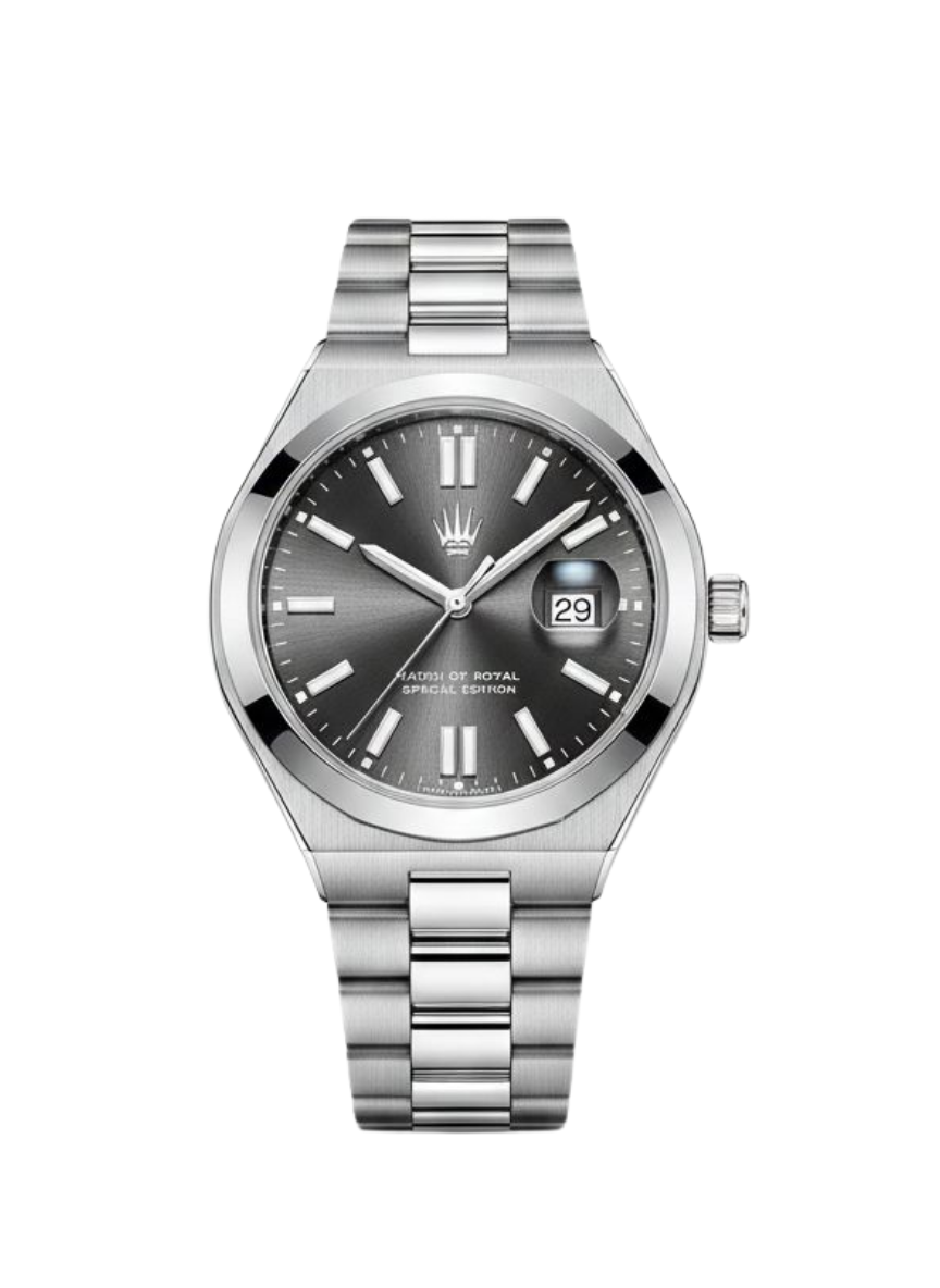 Ocean Silver Siyah Kol SaatiWatchesWATCHOFROYALOceanOcean Silver Siyah Kol Saati